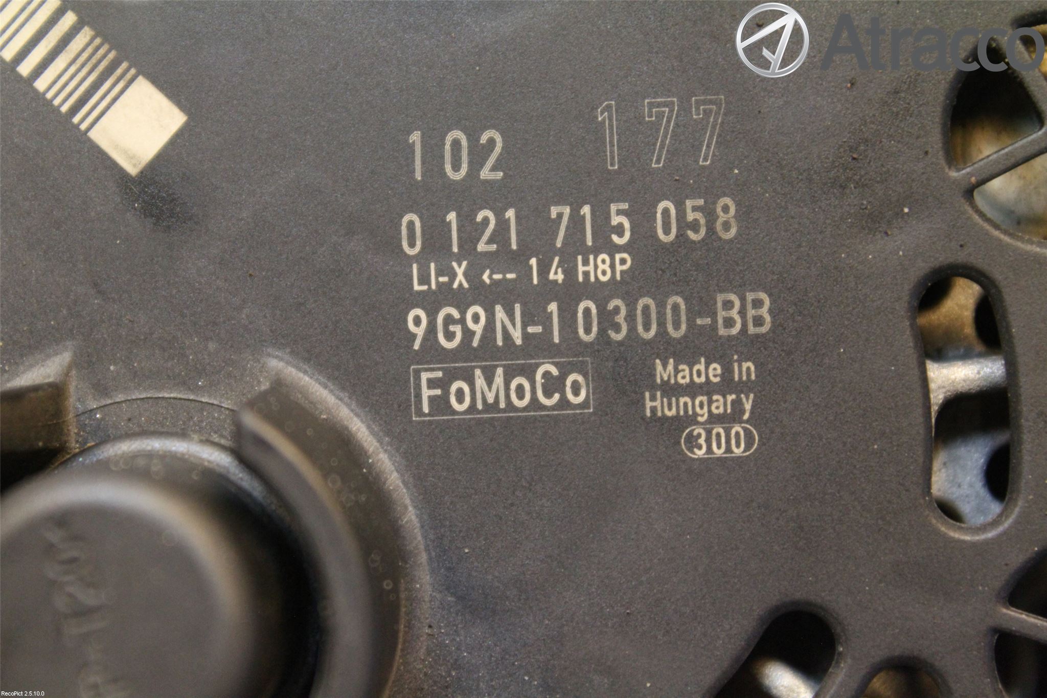 Volvo V60 11-13 Generator