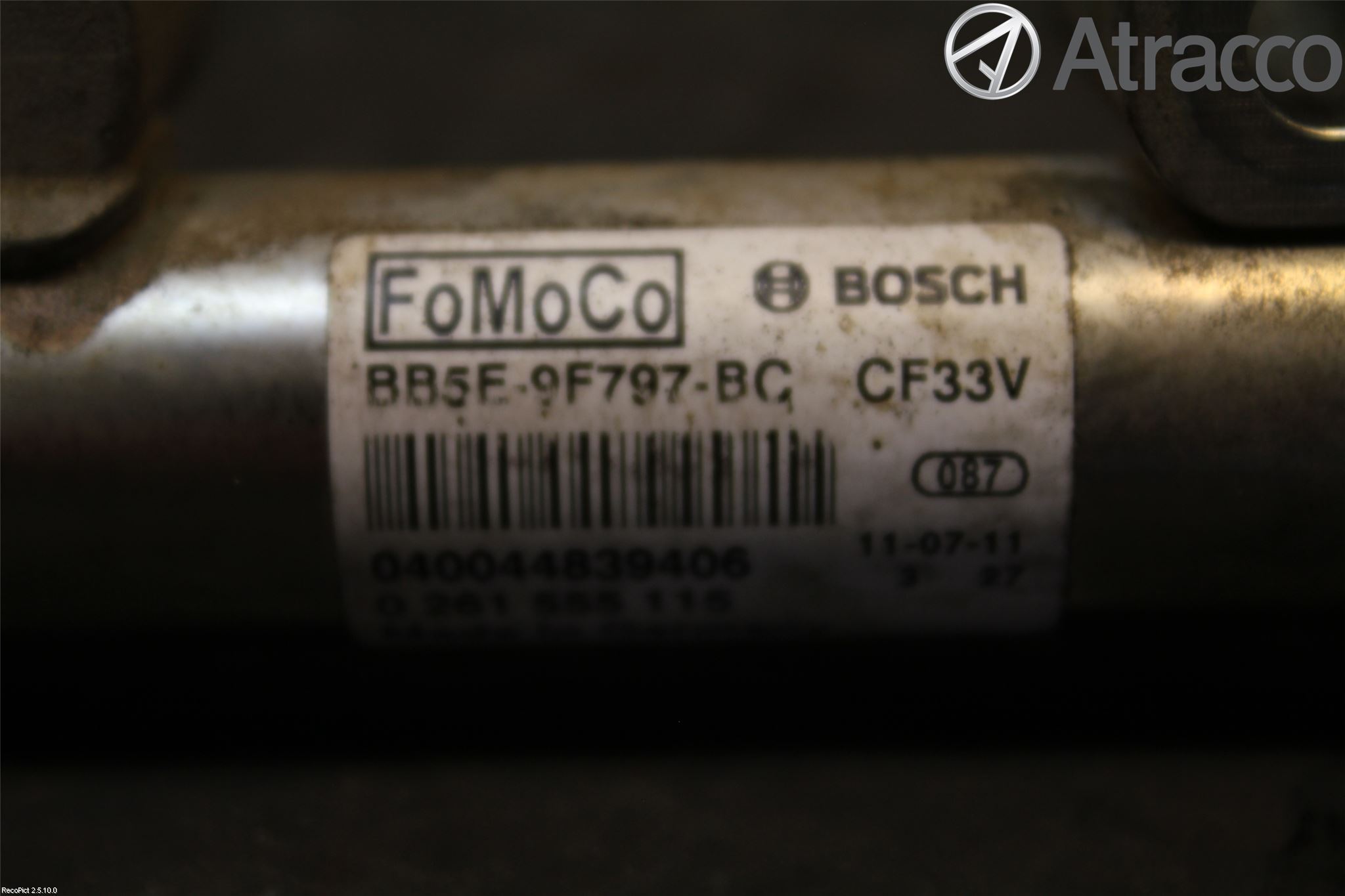 Volvo V60 11-13 Injspridarrör