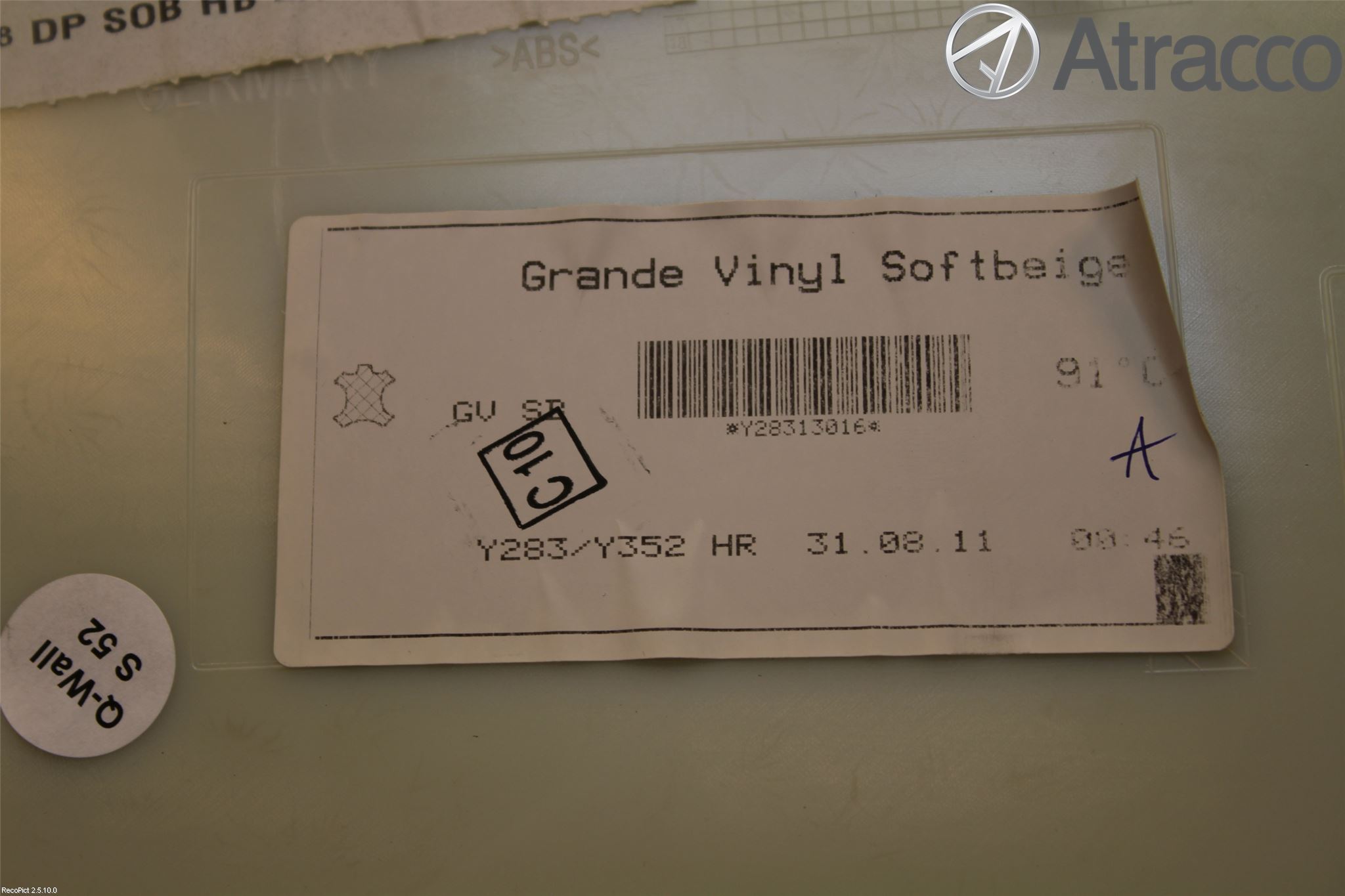 Volvo V60 11-13 Dörrklädsel Hö