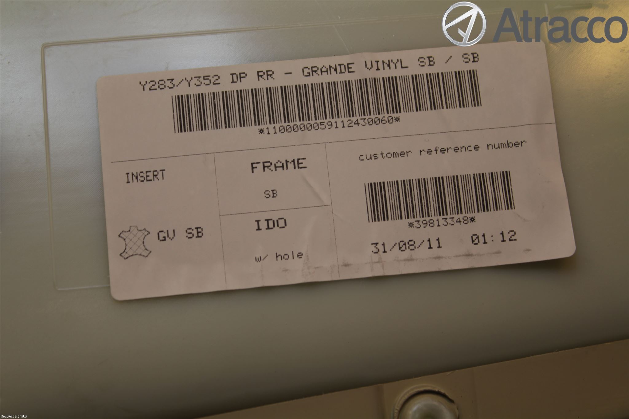 Volvo V60 11-13 Dörrklädsel Hö