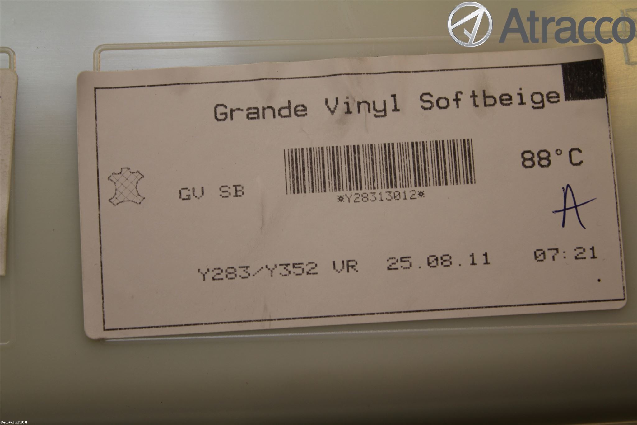 Volvo V60 11-13 Dörrklädsel Hö