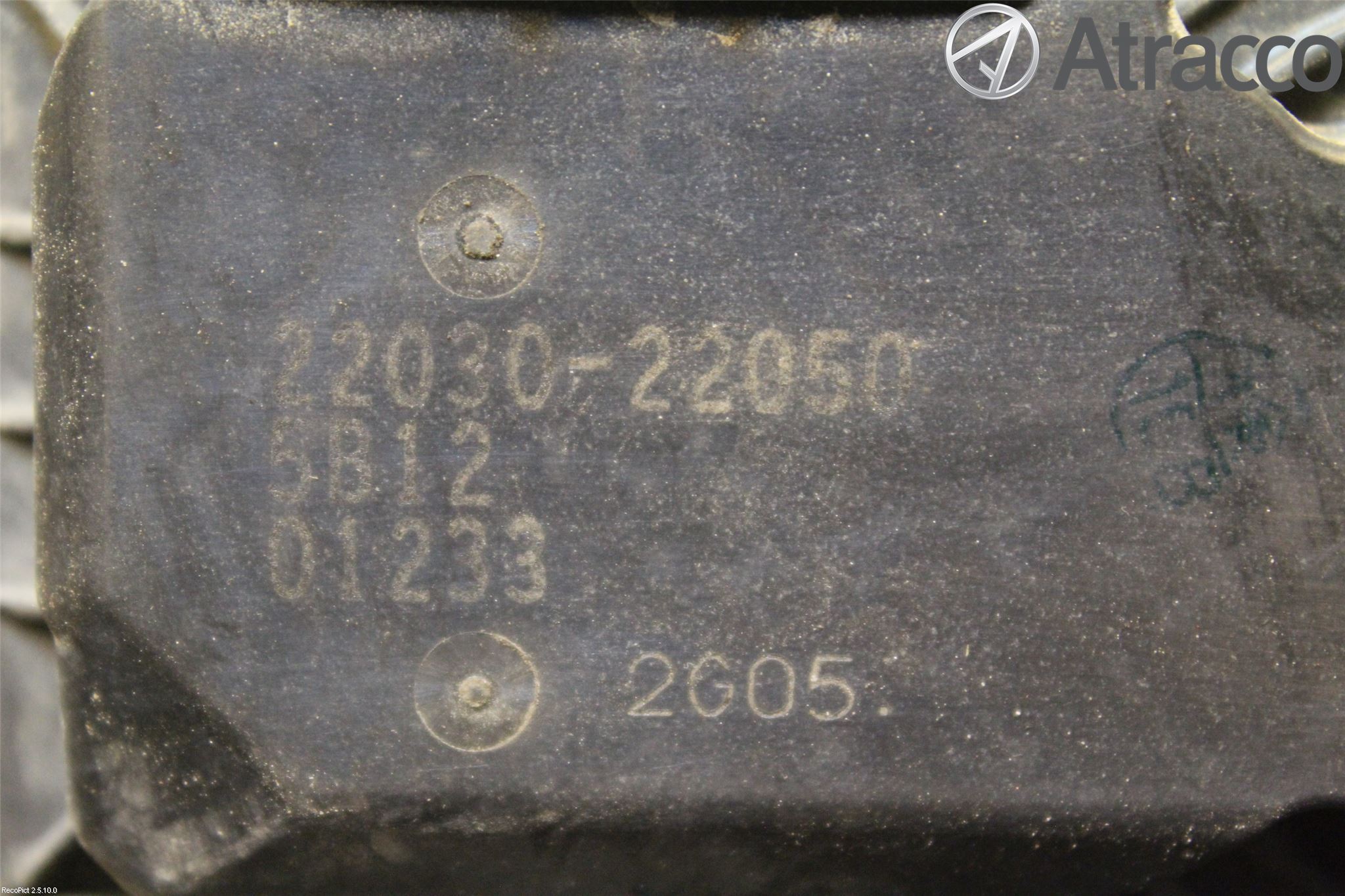 Toyota COROLLA 02-07 Injspjällhus