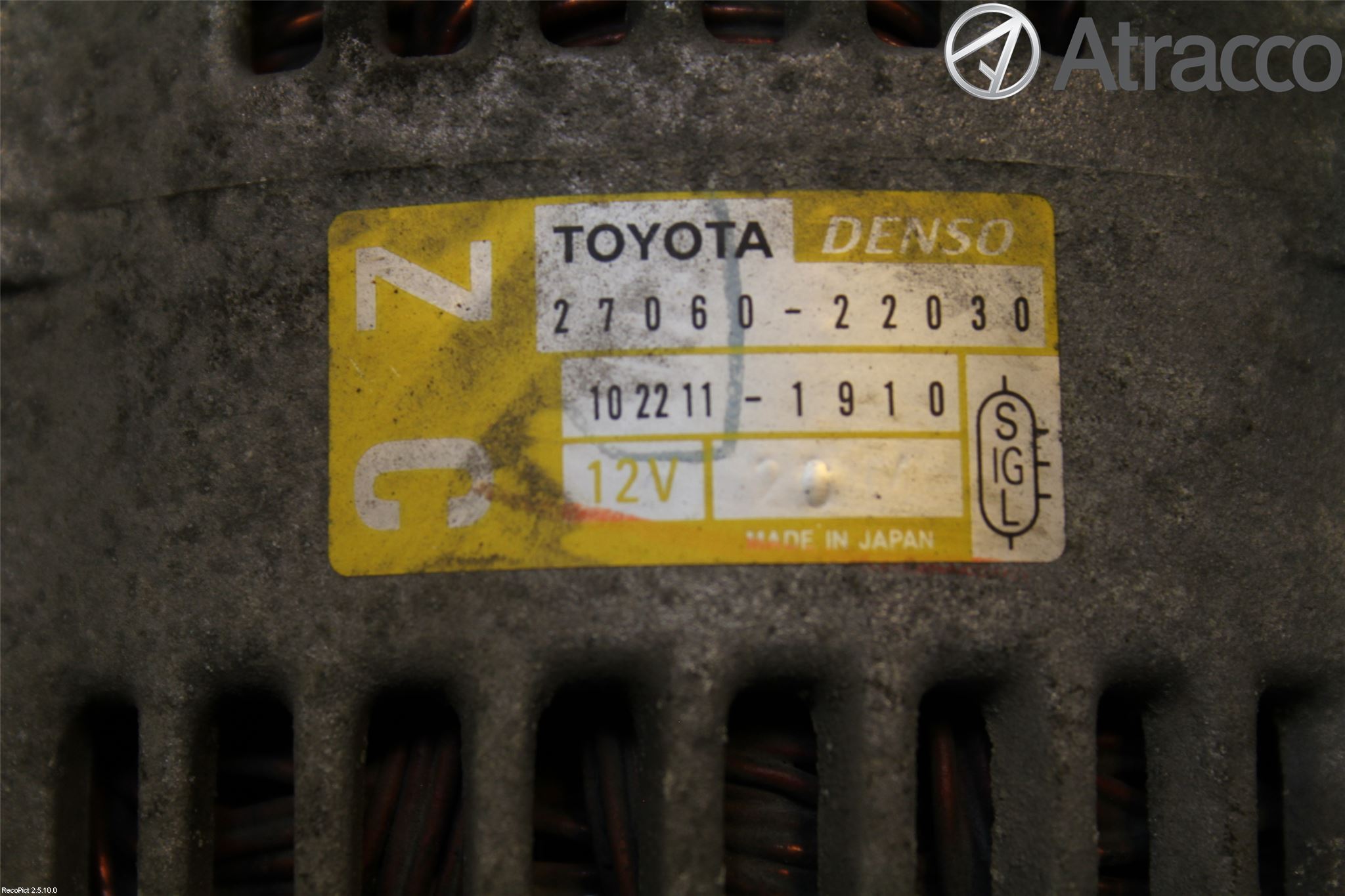 Toyota COROLLA 02-07 Generator