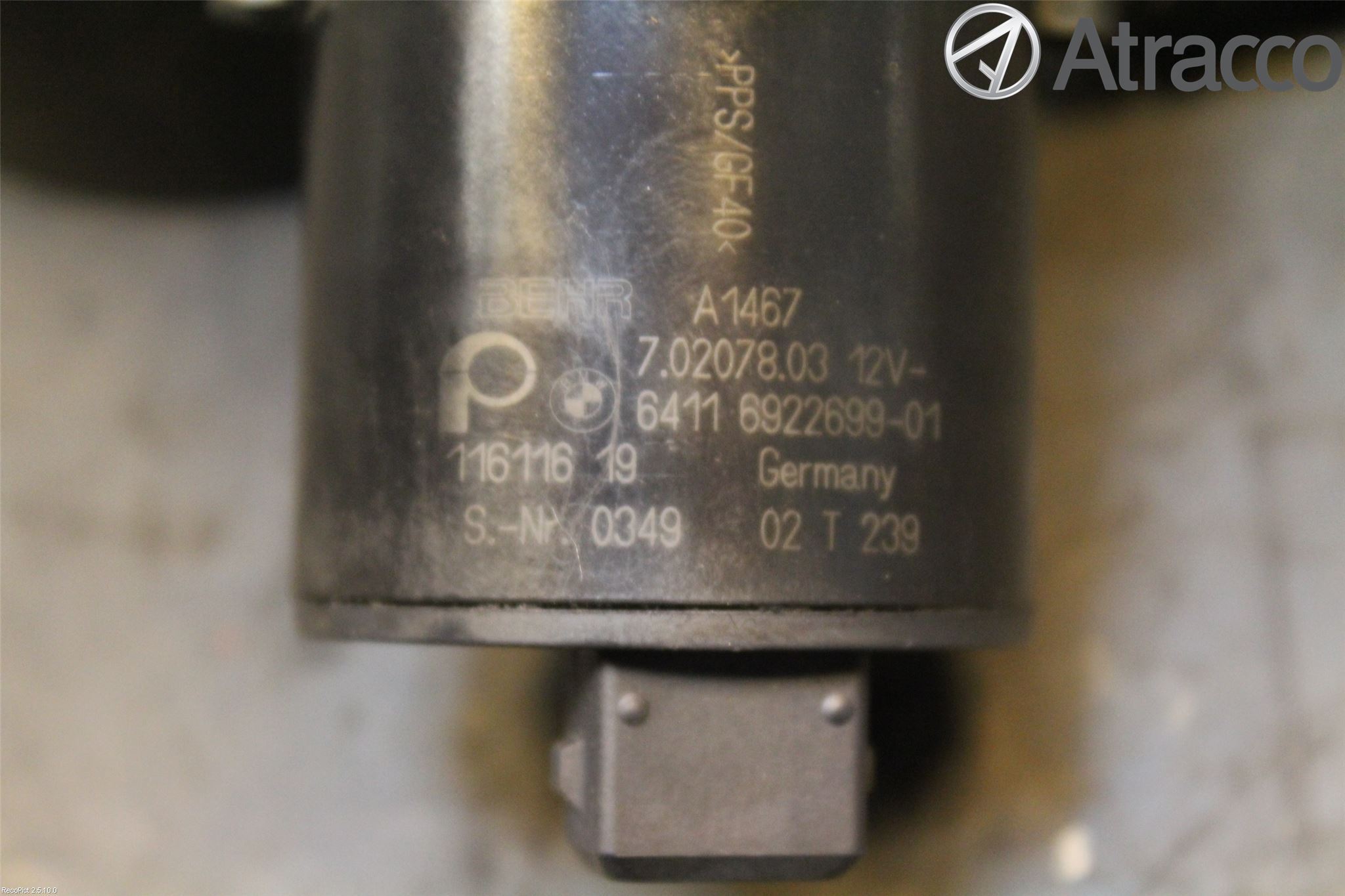 BMW 7 E65/66    00-08 Värme Cirkulationspump