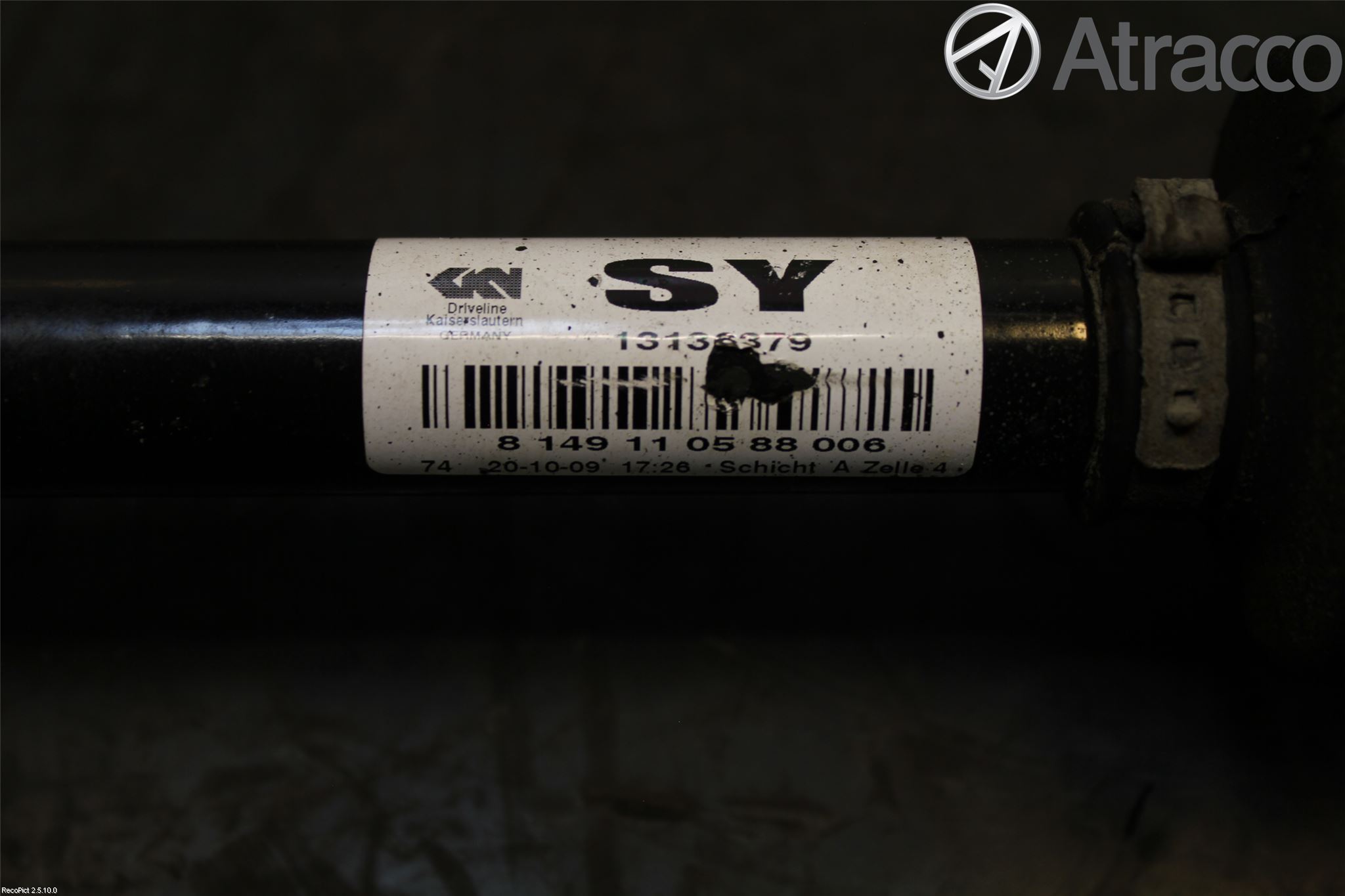 Opel ASTRA H 04-12 Drivaxel Fram Vänster