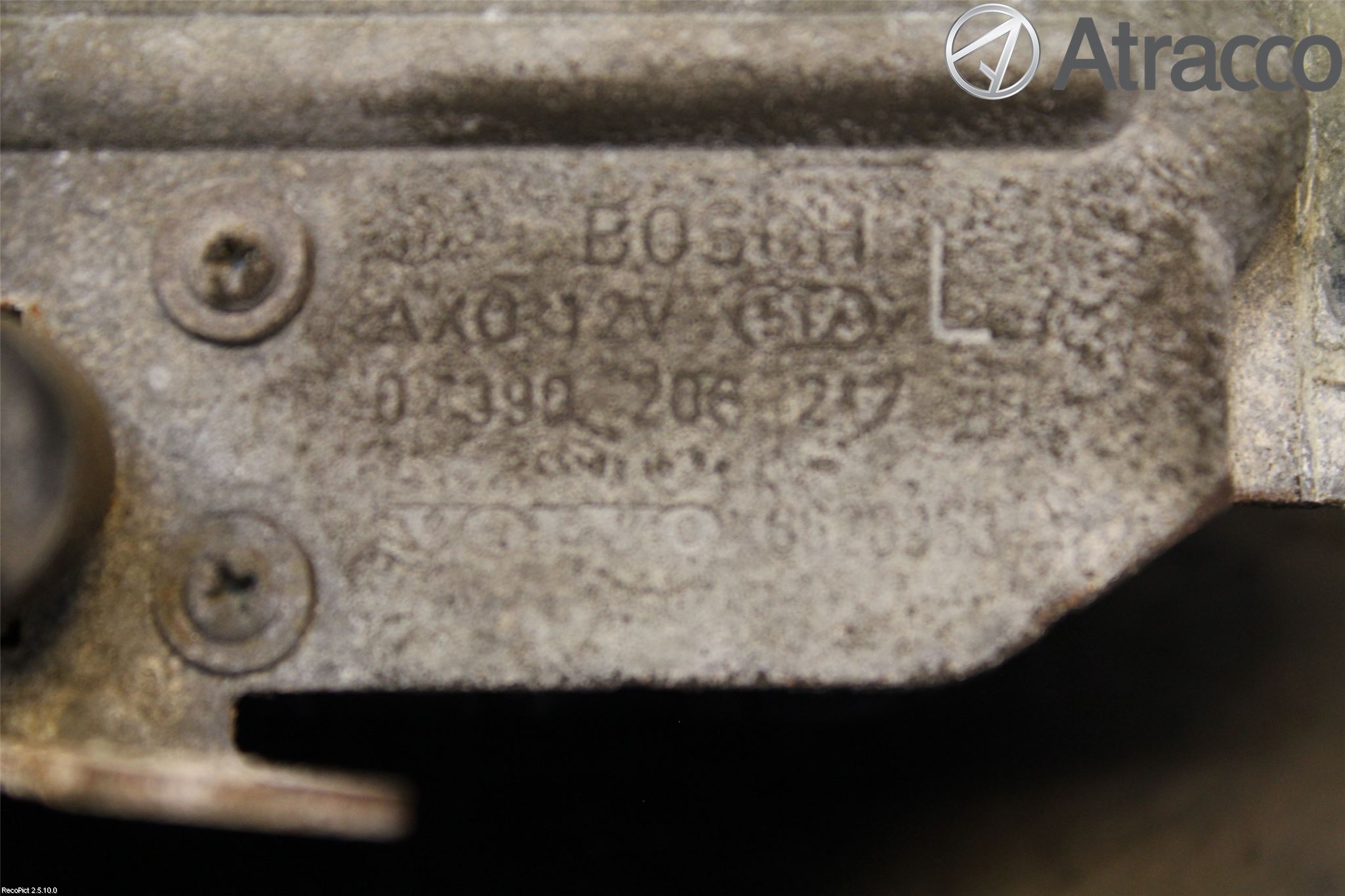 Volvo S80 99-03 Strålkastartorkmotor Vä