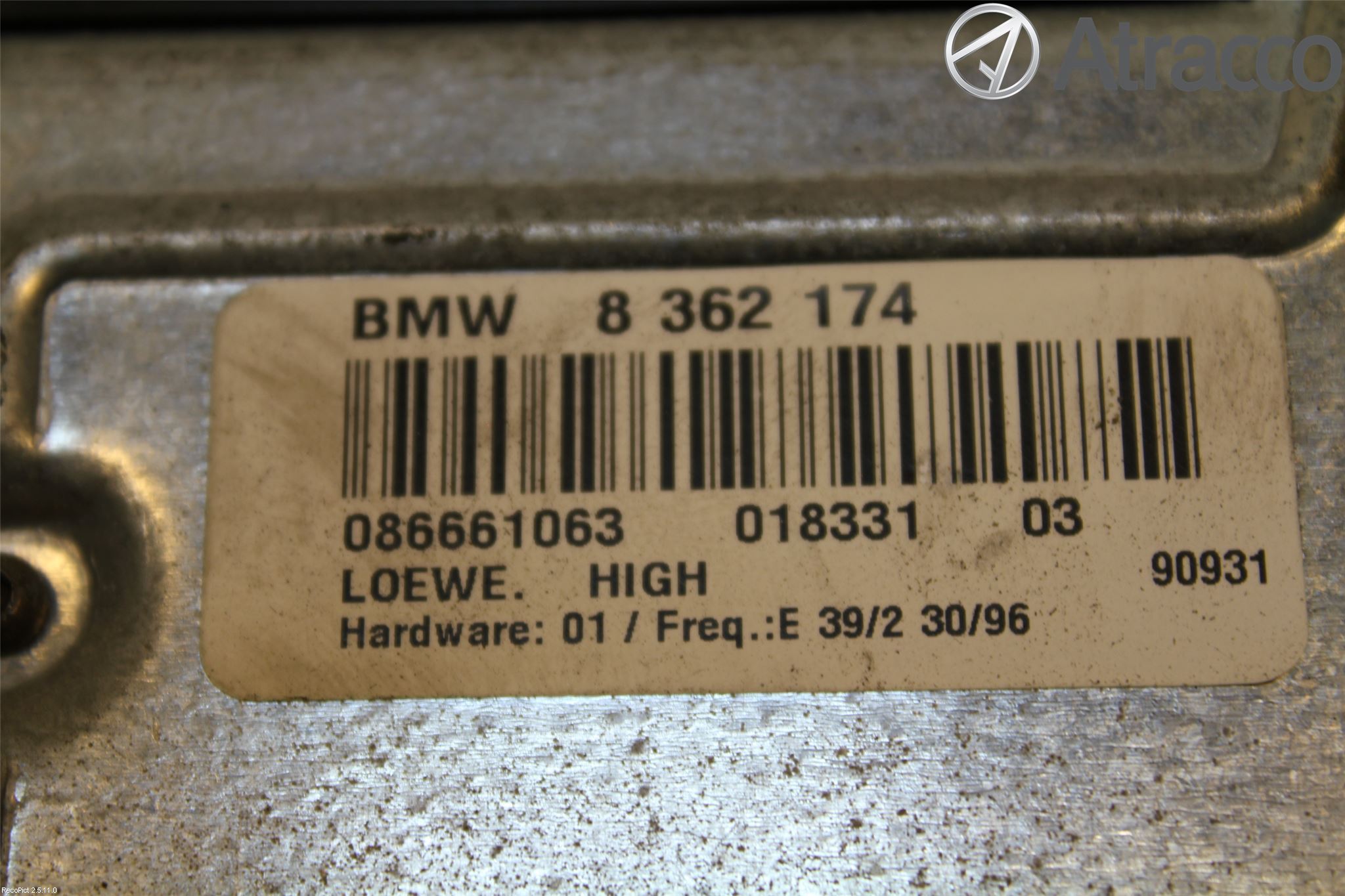 BMW 5 E39 95-04 Radio-Stereo Förstärkare