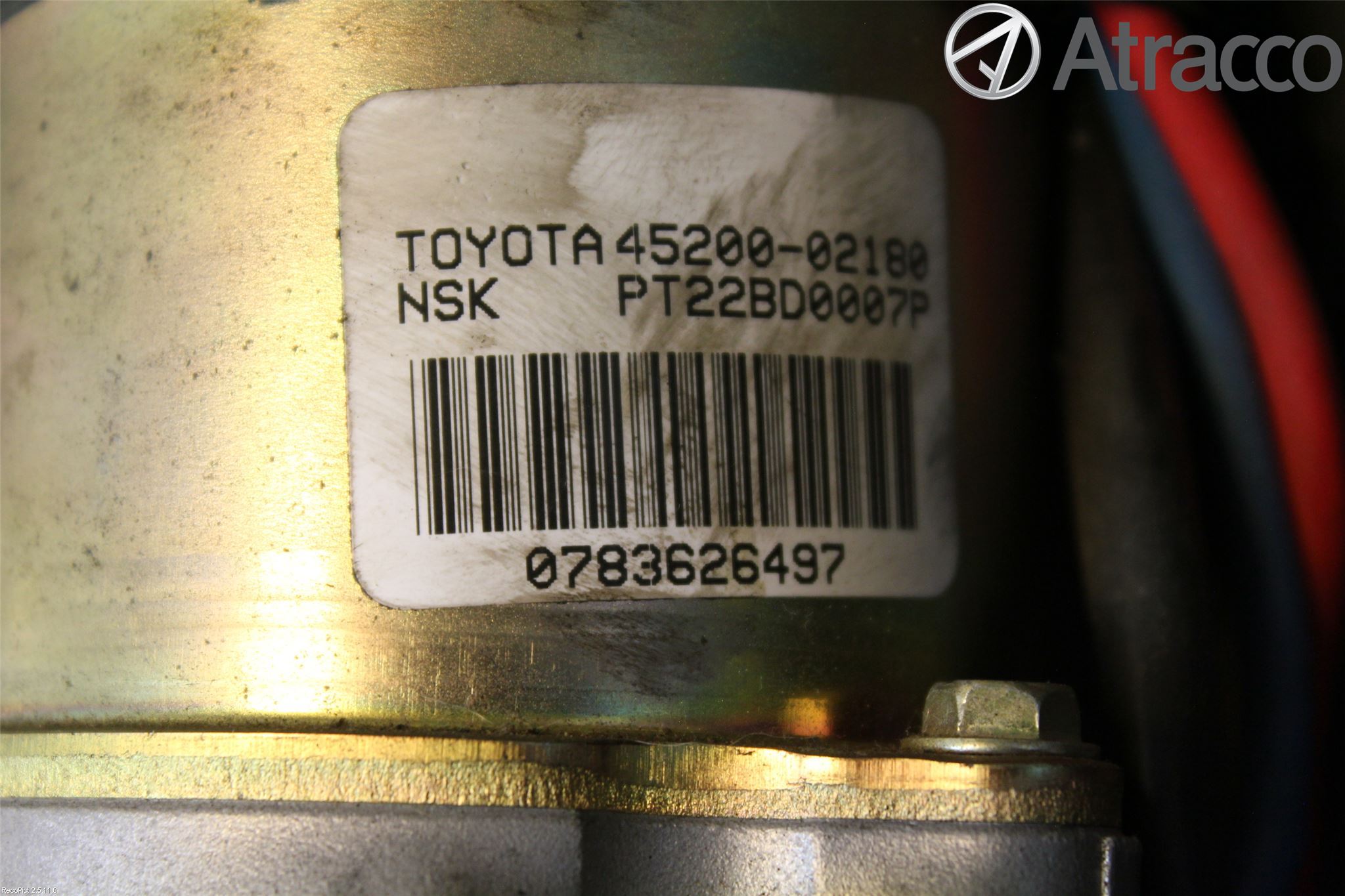 Toyota COROLLA 02-07 Rattaxelagg Med Inb Servo