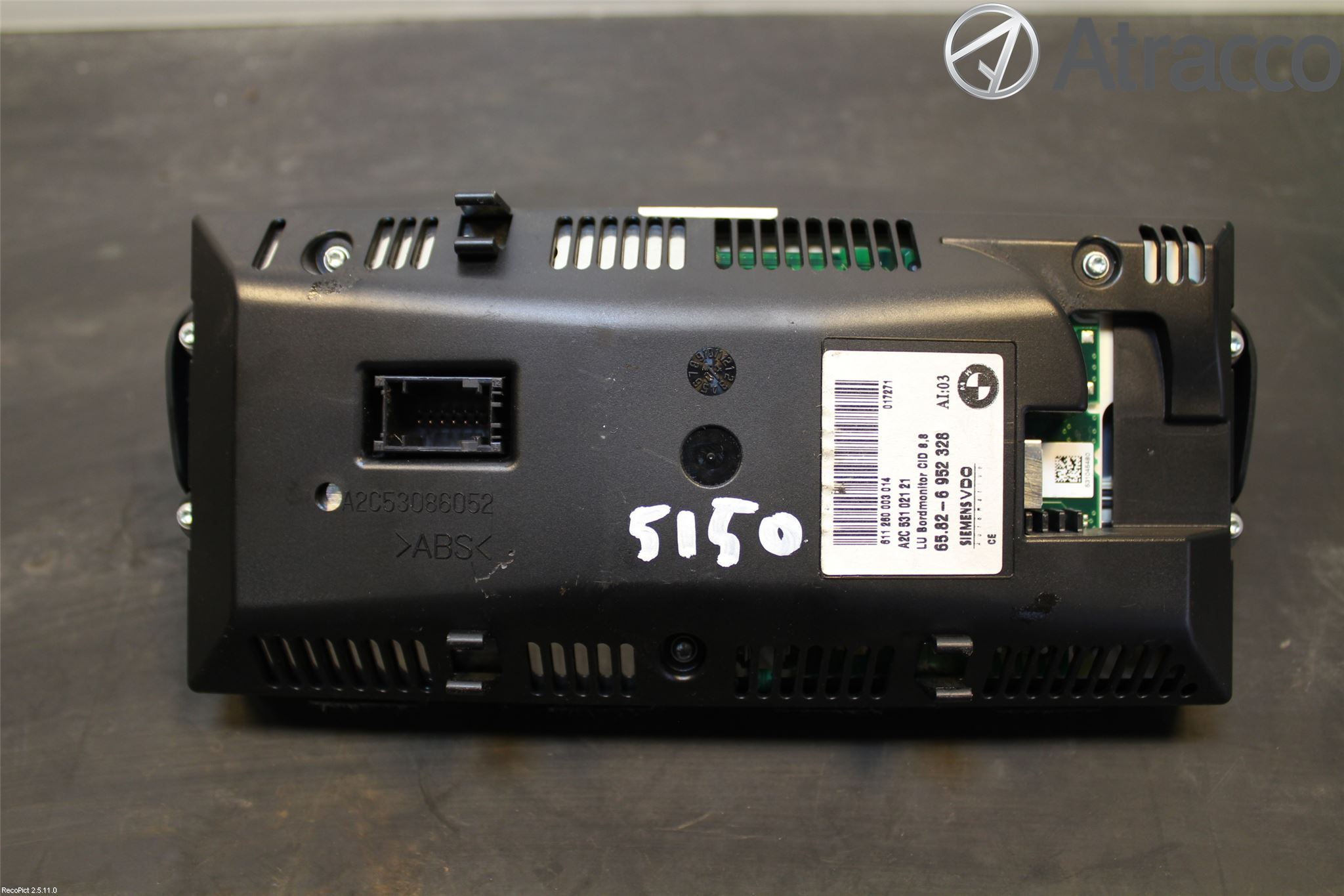 BMW 5 E60/61 Sed/Tou 02-10 Instrument Komb