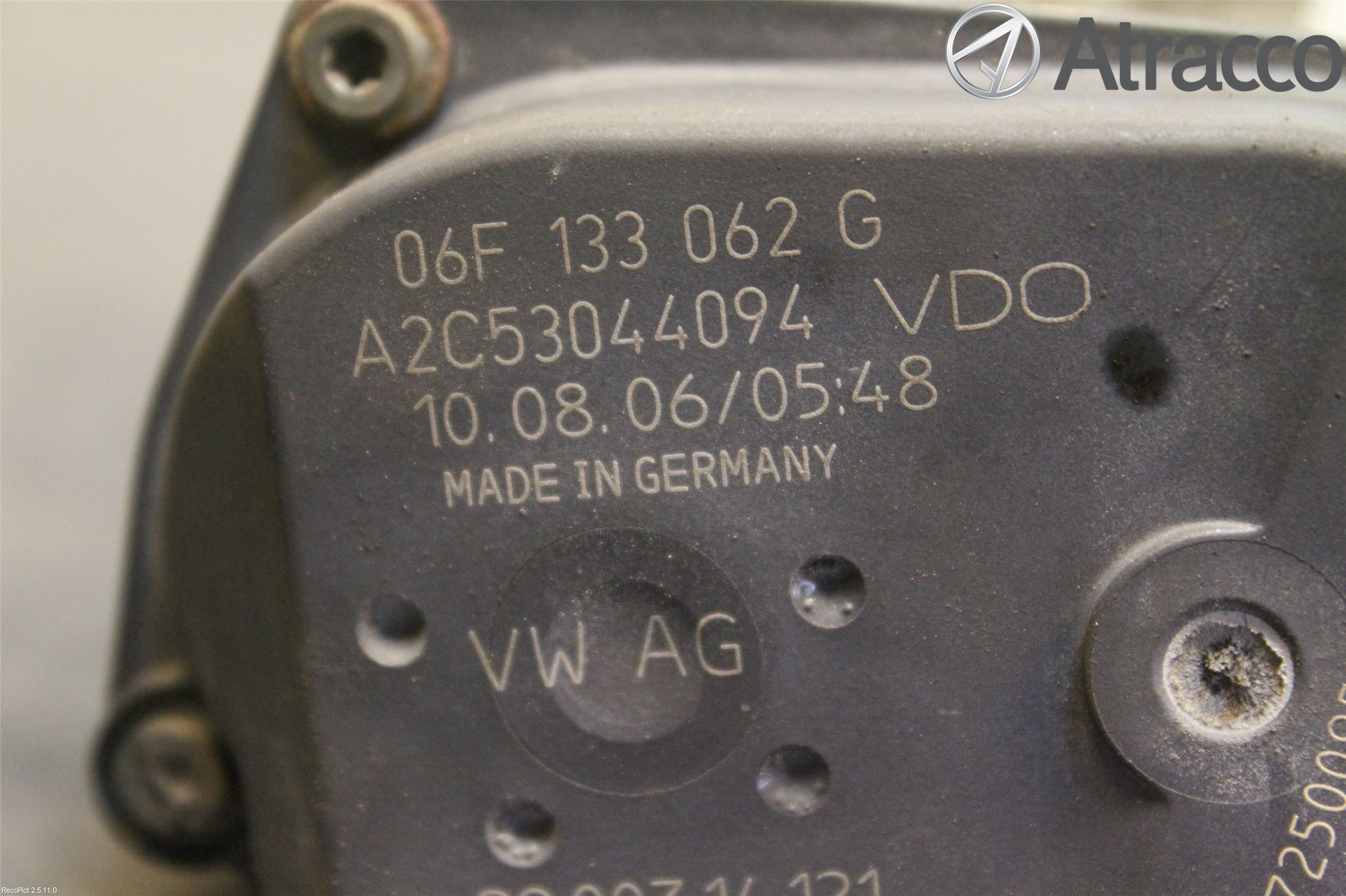 Volkswagen VW GOLF V 04-09 Injspjällhus