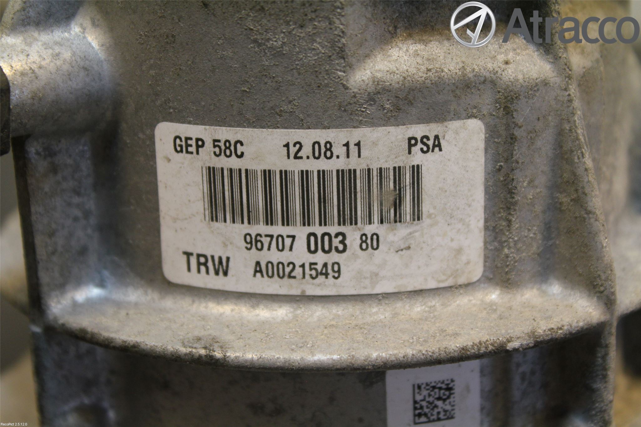 Peugeot 308 08-13 Styrservo Pump Elektrisk