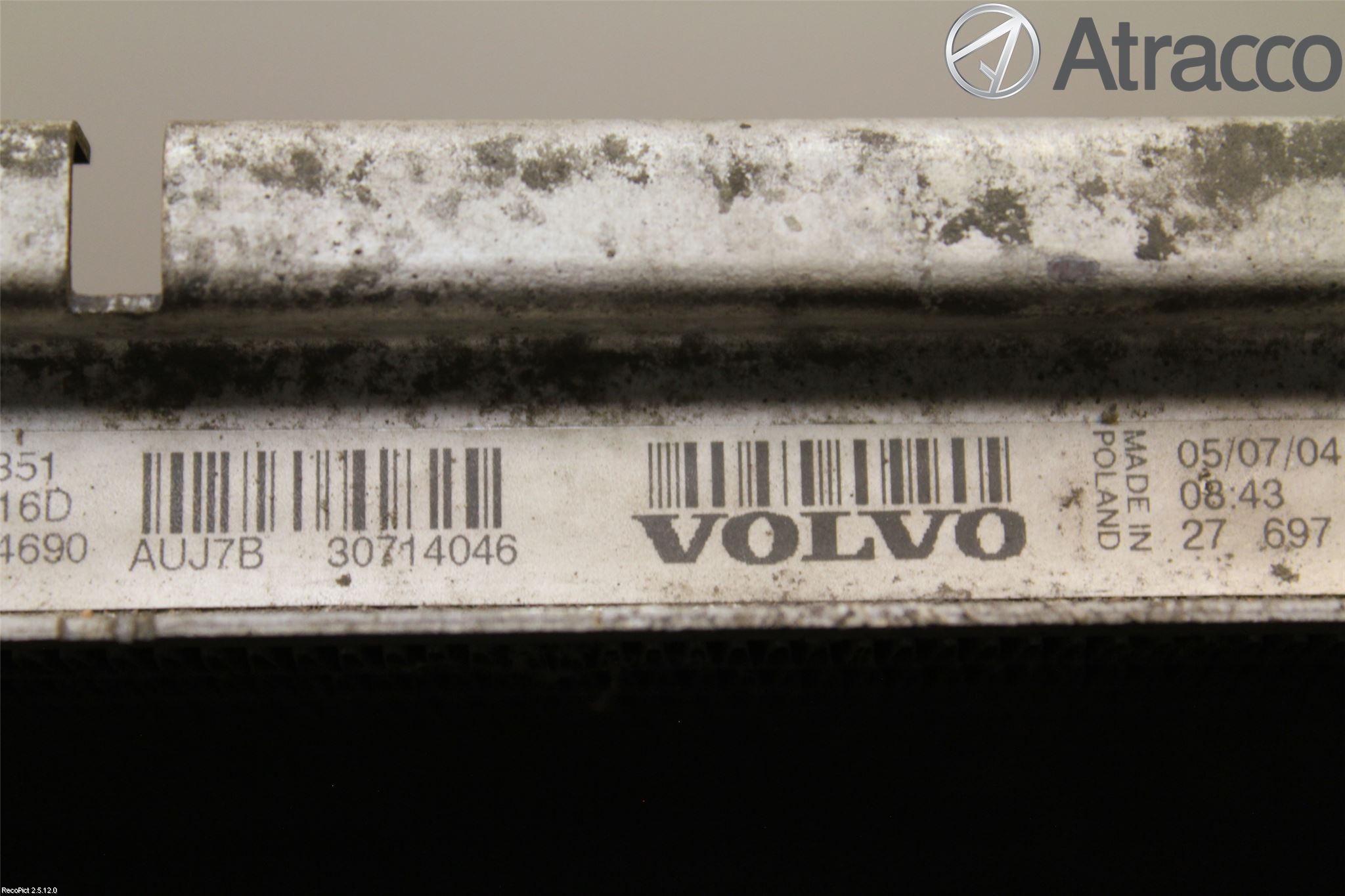 Volvo S60 05-10 Kylare Man