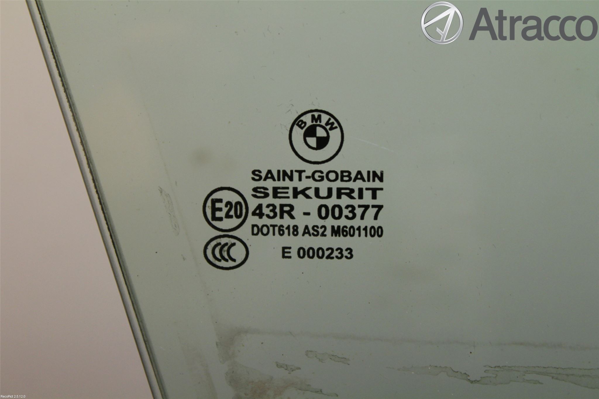 BMW X5 E53     99-06 Dörruta Fram Höger