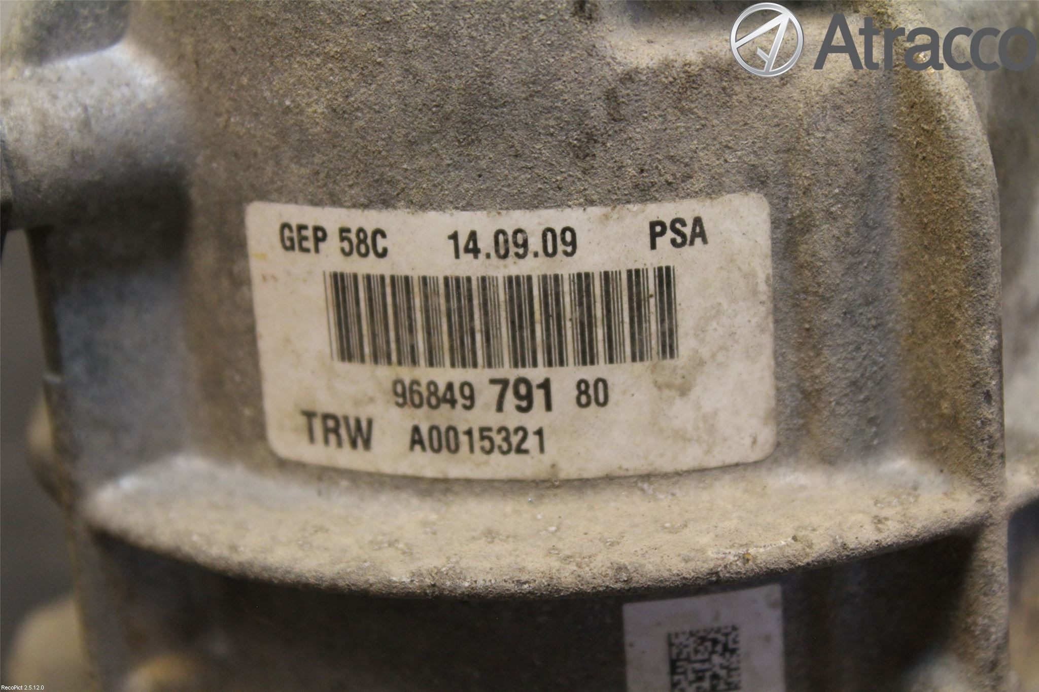 Peugeot 308 08-13 Styrservo Pump Elektrisk