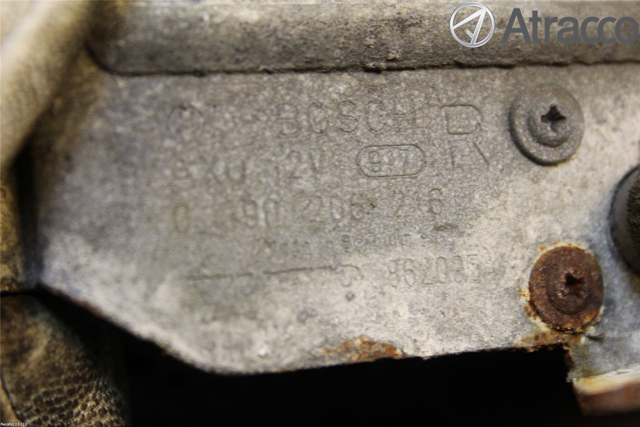 Volvo S80 99-03 Strålkastartorkmotor Hö