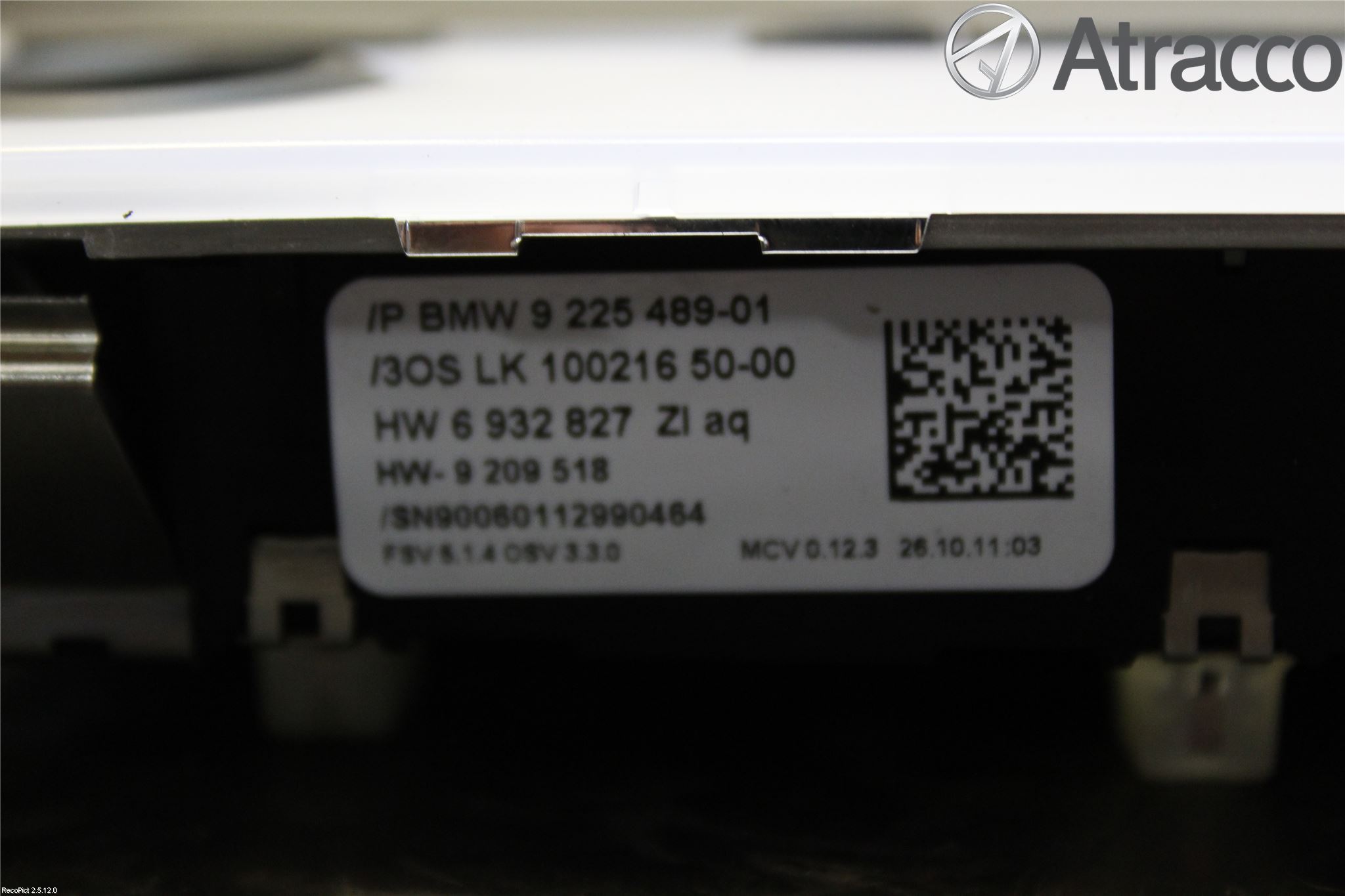 BMW 3 E92/93 Coupé/Cab 05-14 Inredning Takkonsol