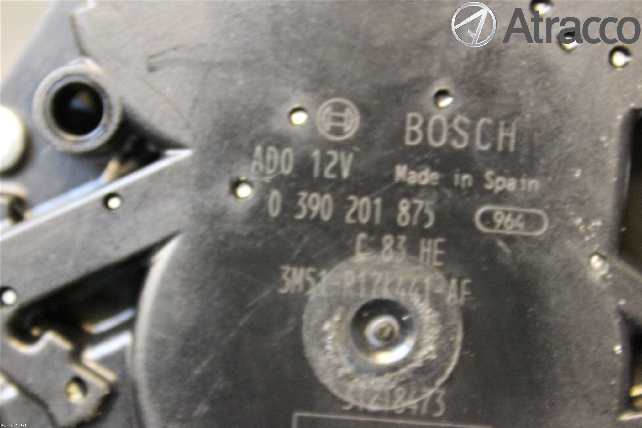 Volvo V50 08-12 Torkarmotor Baklucka