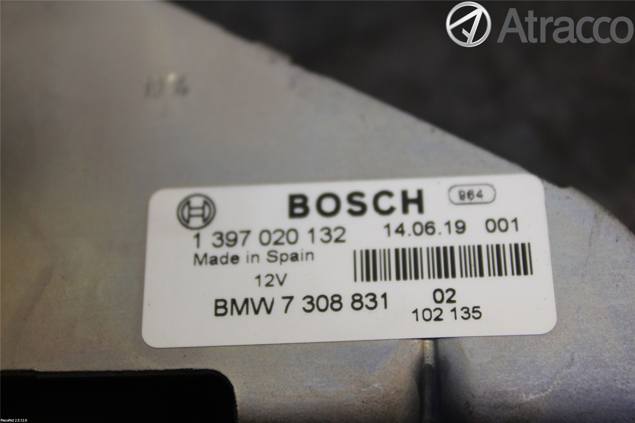 BMW 5 F10/F11/F18 09-17 Låskista Baklucka