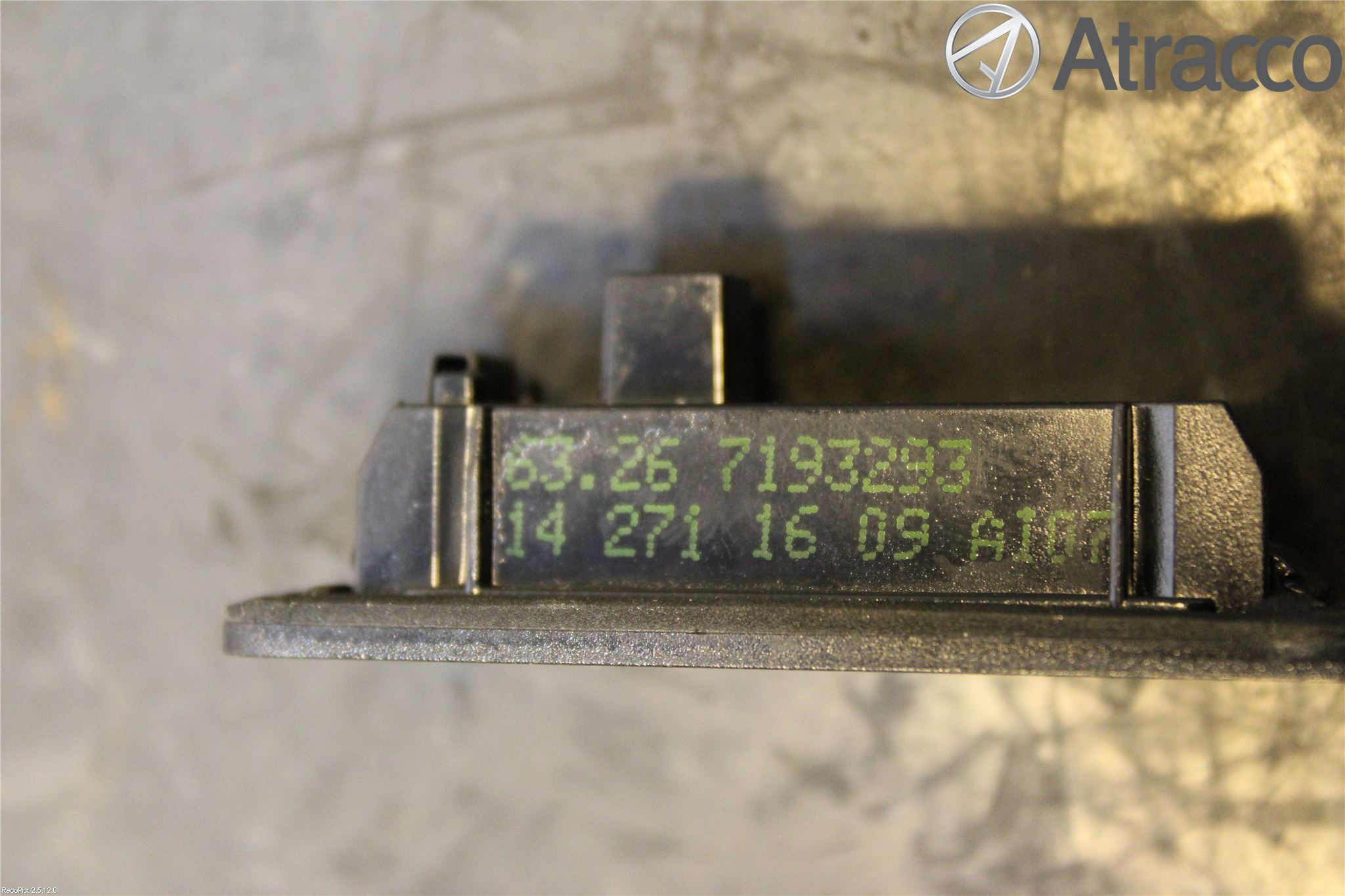 BMW 5 F10/F11/F18 09-17 Skylt Belysning