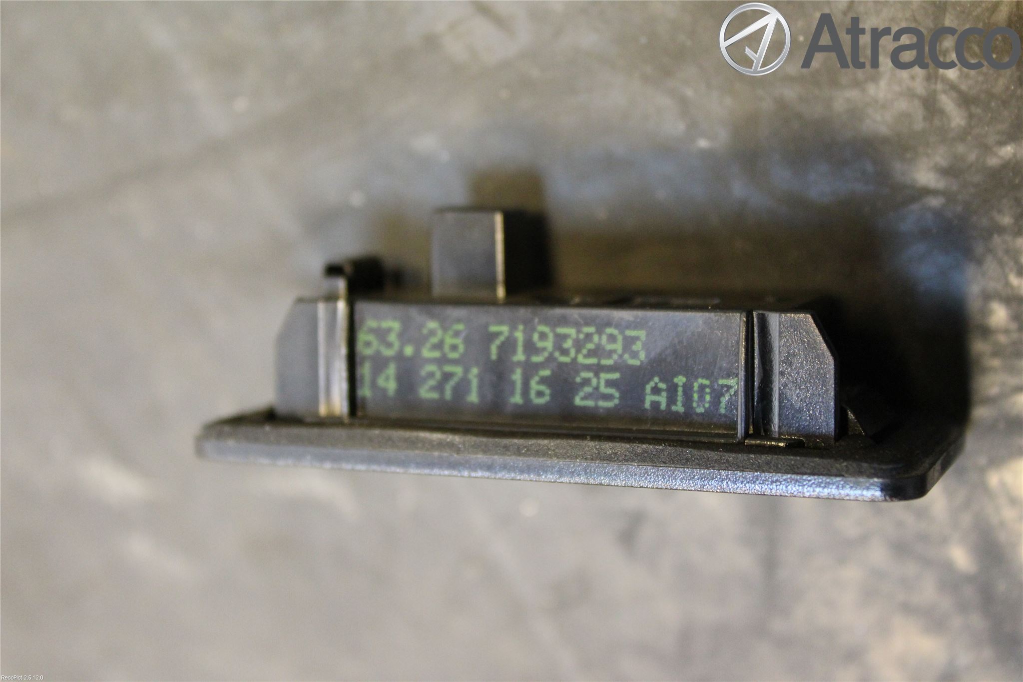 BMW 5 F10/F11/F18 09-17 Skylt Belysning