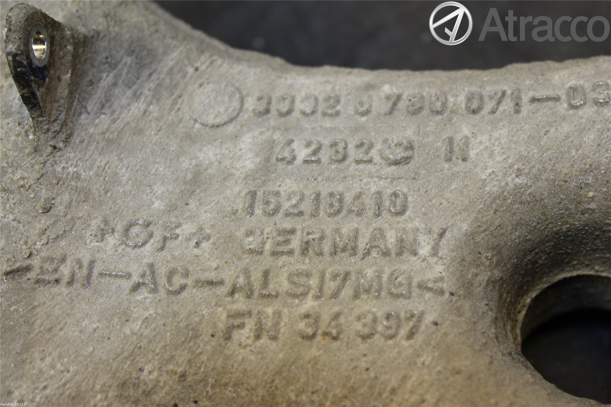BMW 5 F10/F11/F18 09-17 Bärarm Bak Vänster