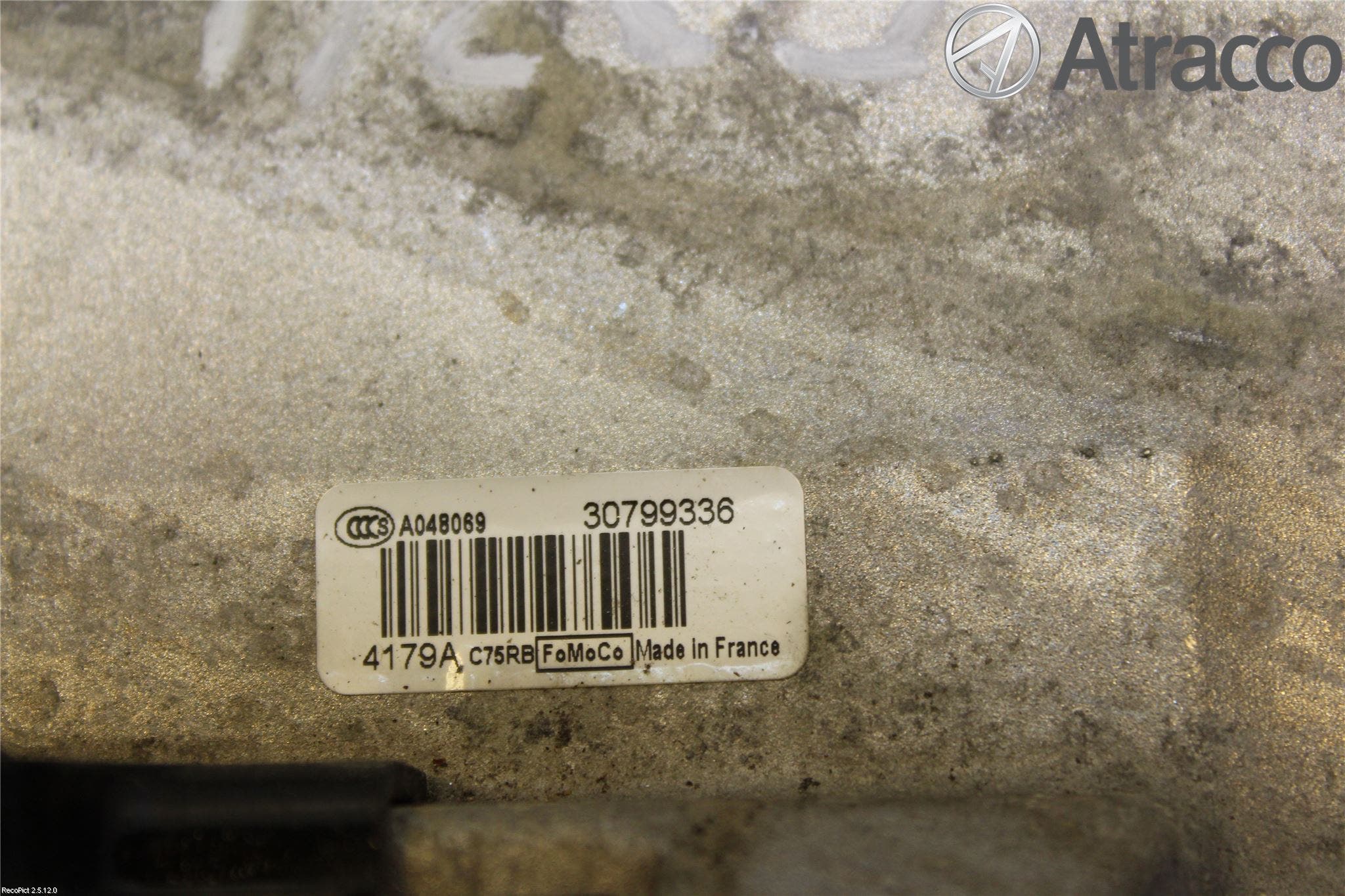 Volvo V50 08-12 Låskista-Dörrlås