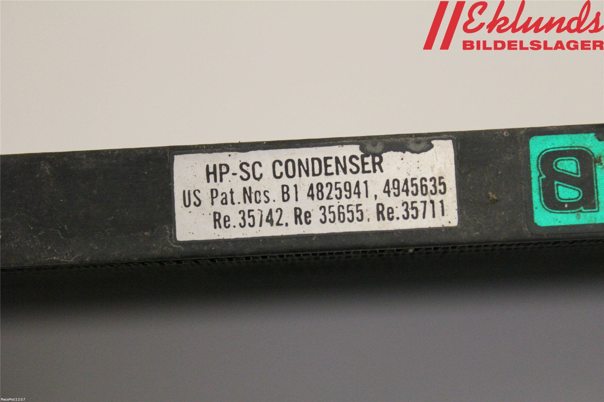 Audi A4/S4 99B-00 Ac Kondensor-Kylare