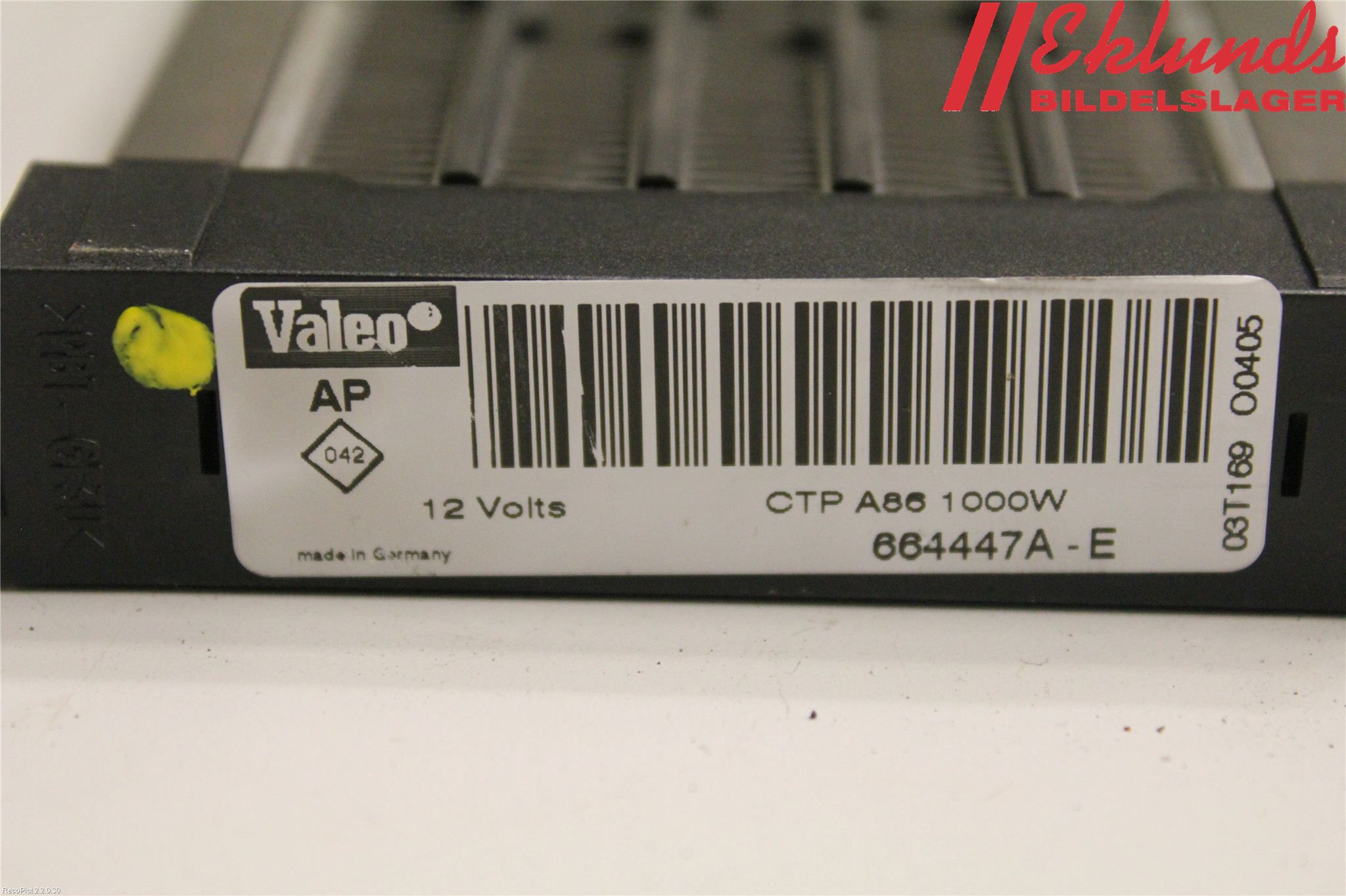 Renault SCÉNIC/GRAND 03-06 Värmepaket Extra