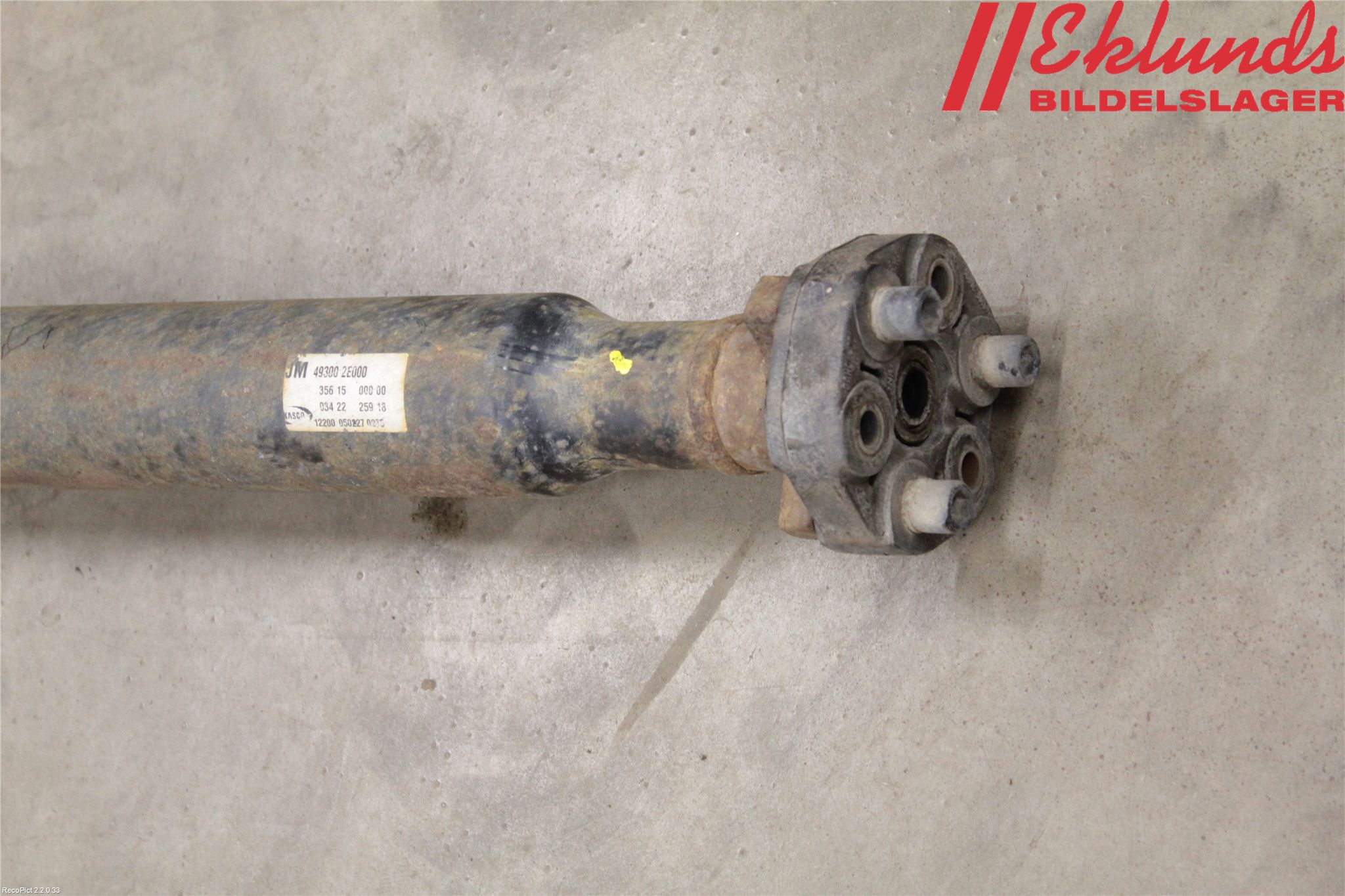 Hyundai TUCSON 05- Mellanaxel Komp