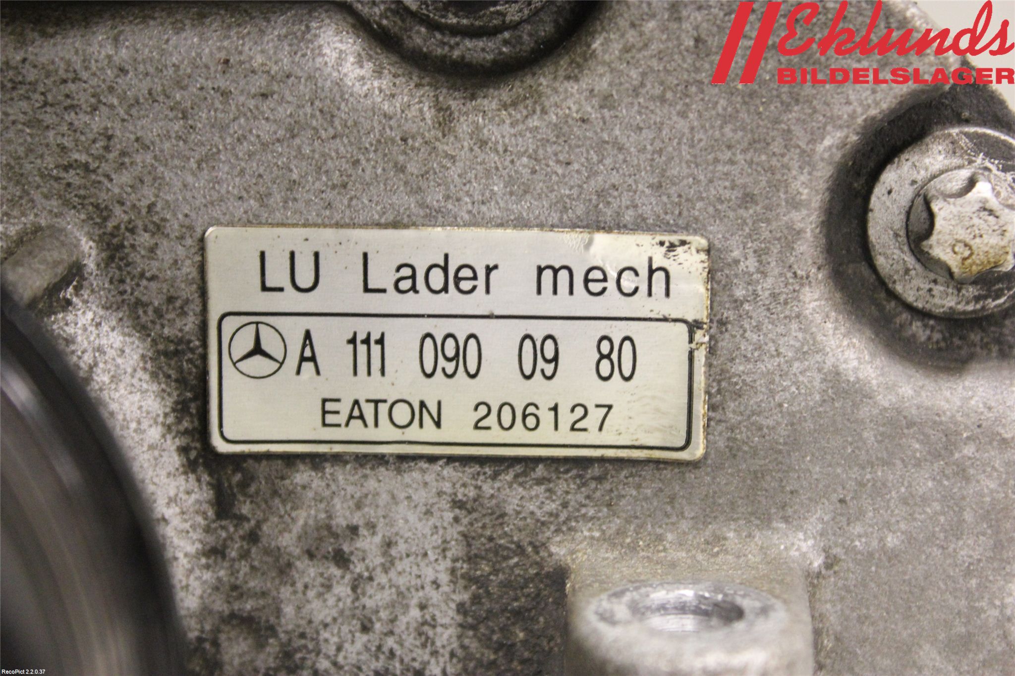 Mercedes-Benz MB E-KLASS (W210) 96-03 Kompressor Remdriven