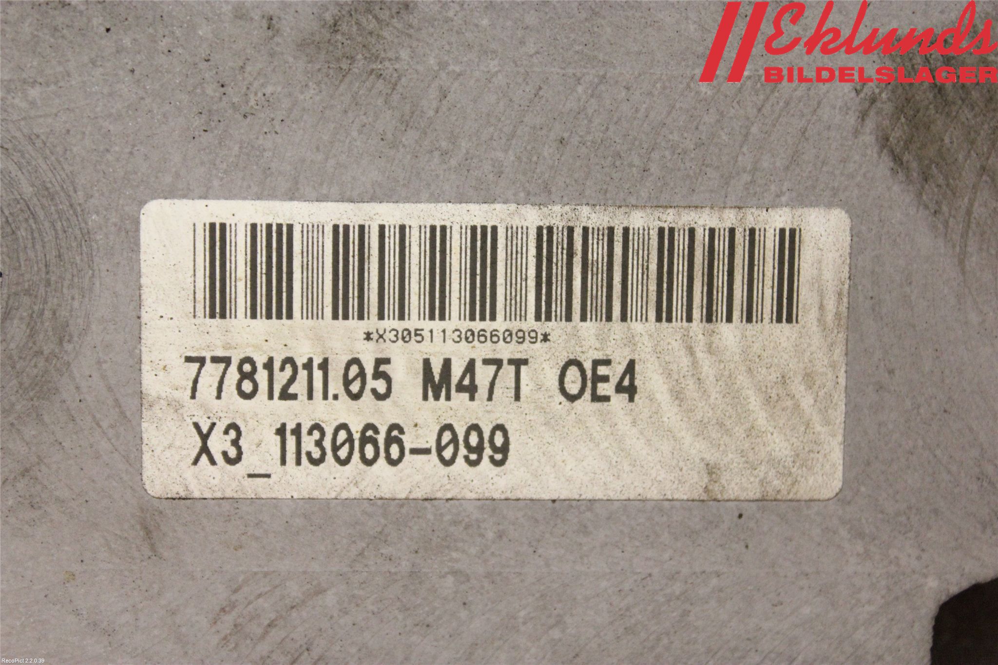BMW 3 E90/91 SED/TOU 05-12 Topplock Diesel
