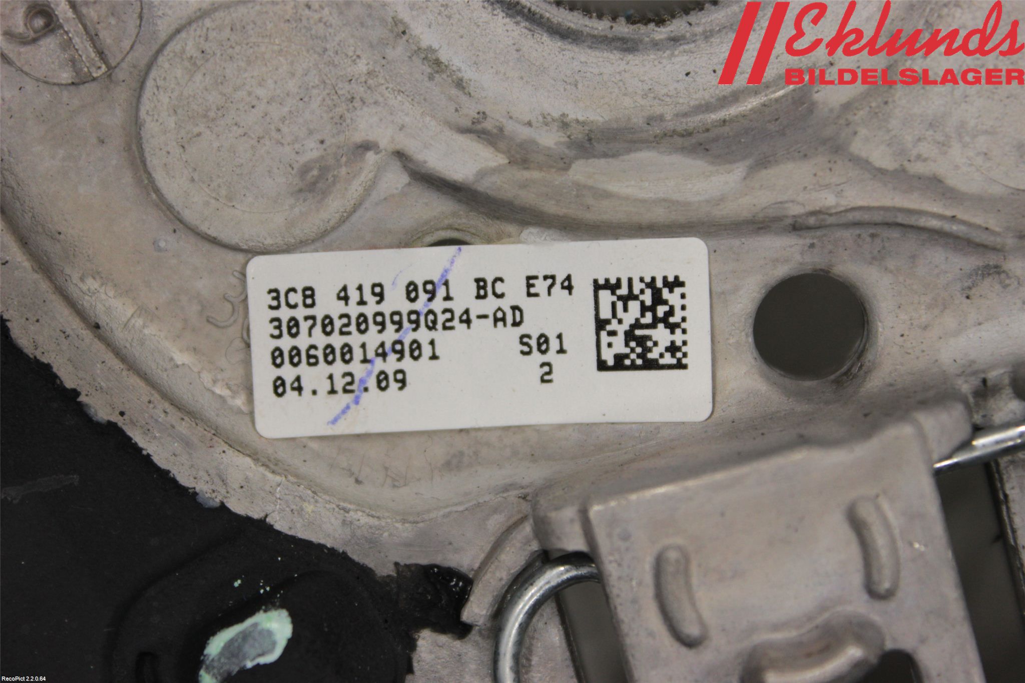 Volkswagen VW PASSAT 05-11 Ratt