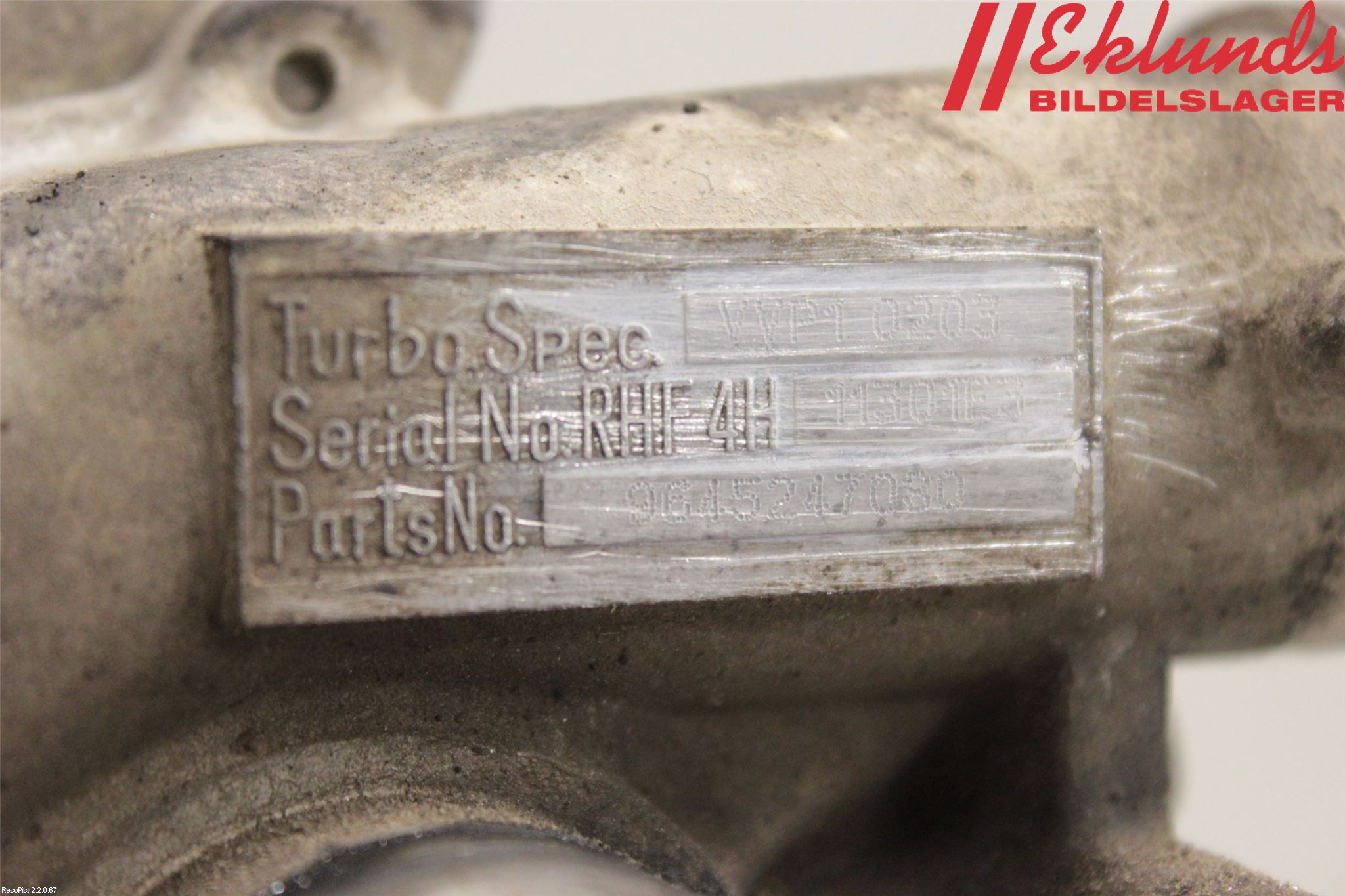 Peugeot 307     01-05 Turboaggregat