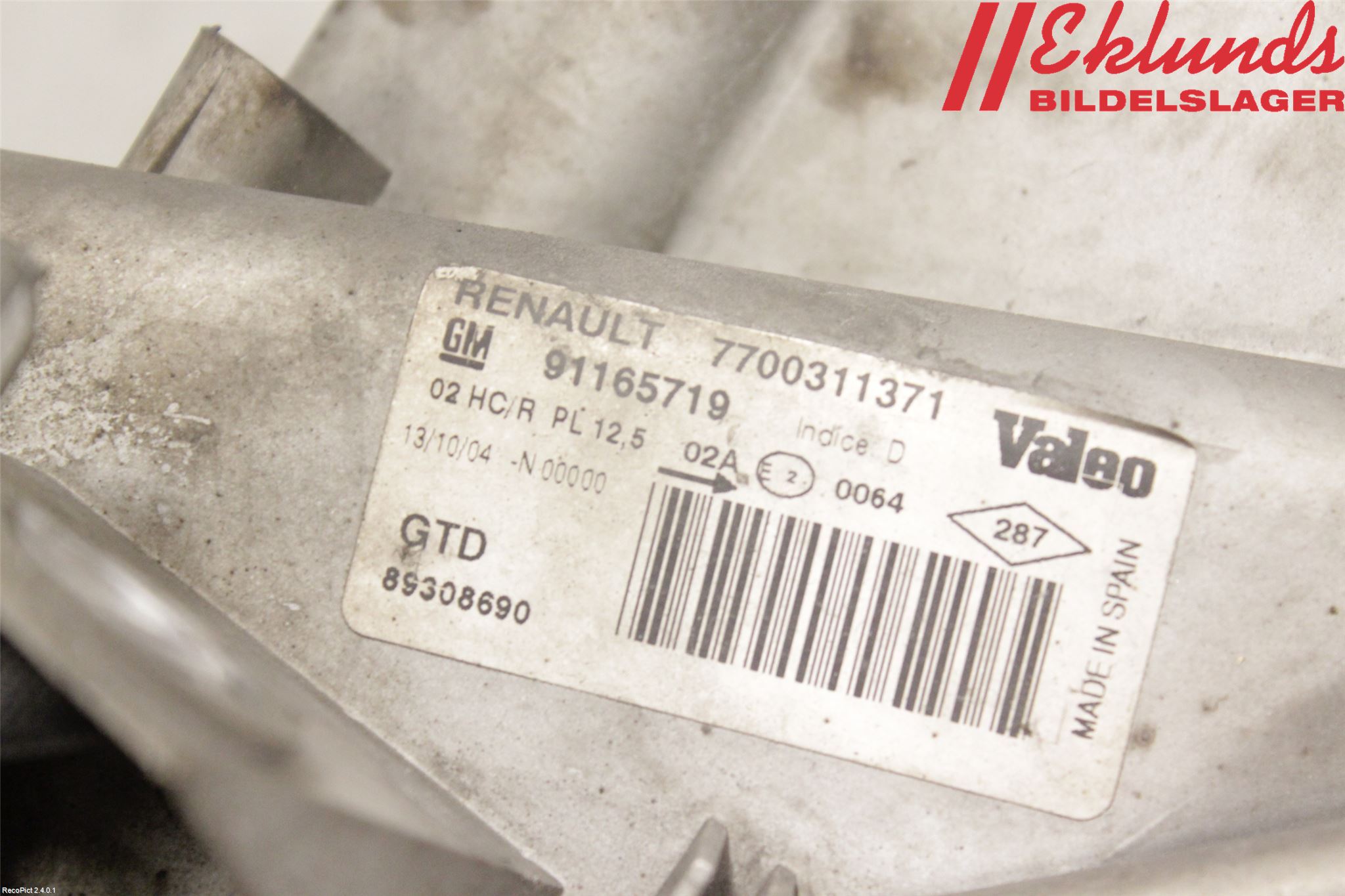 Renault TRAFIC   02-14 Strålkastare Vänster