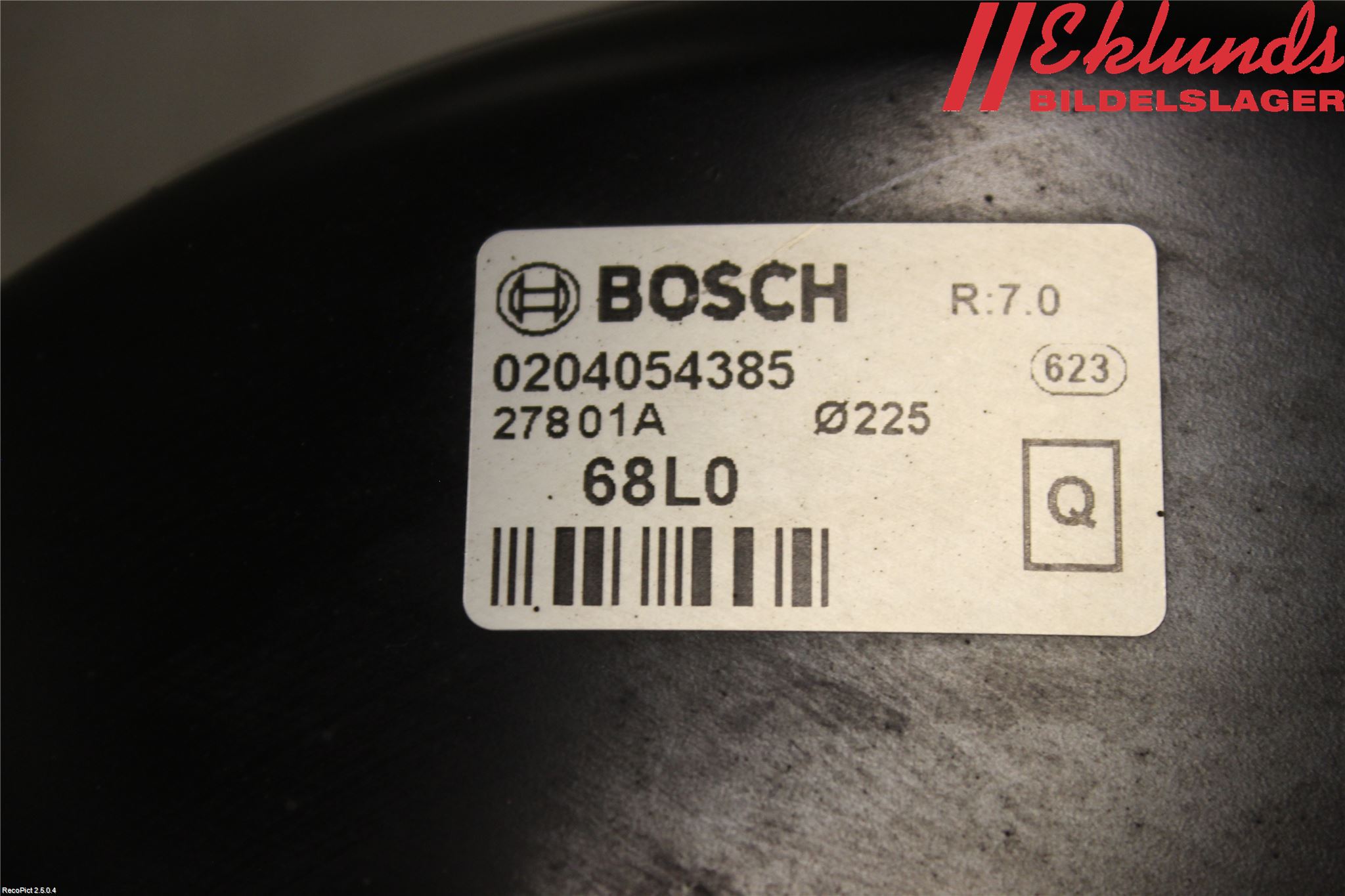 Suzuki SWIFT 11-16 Bromsservo