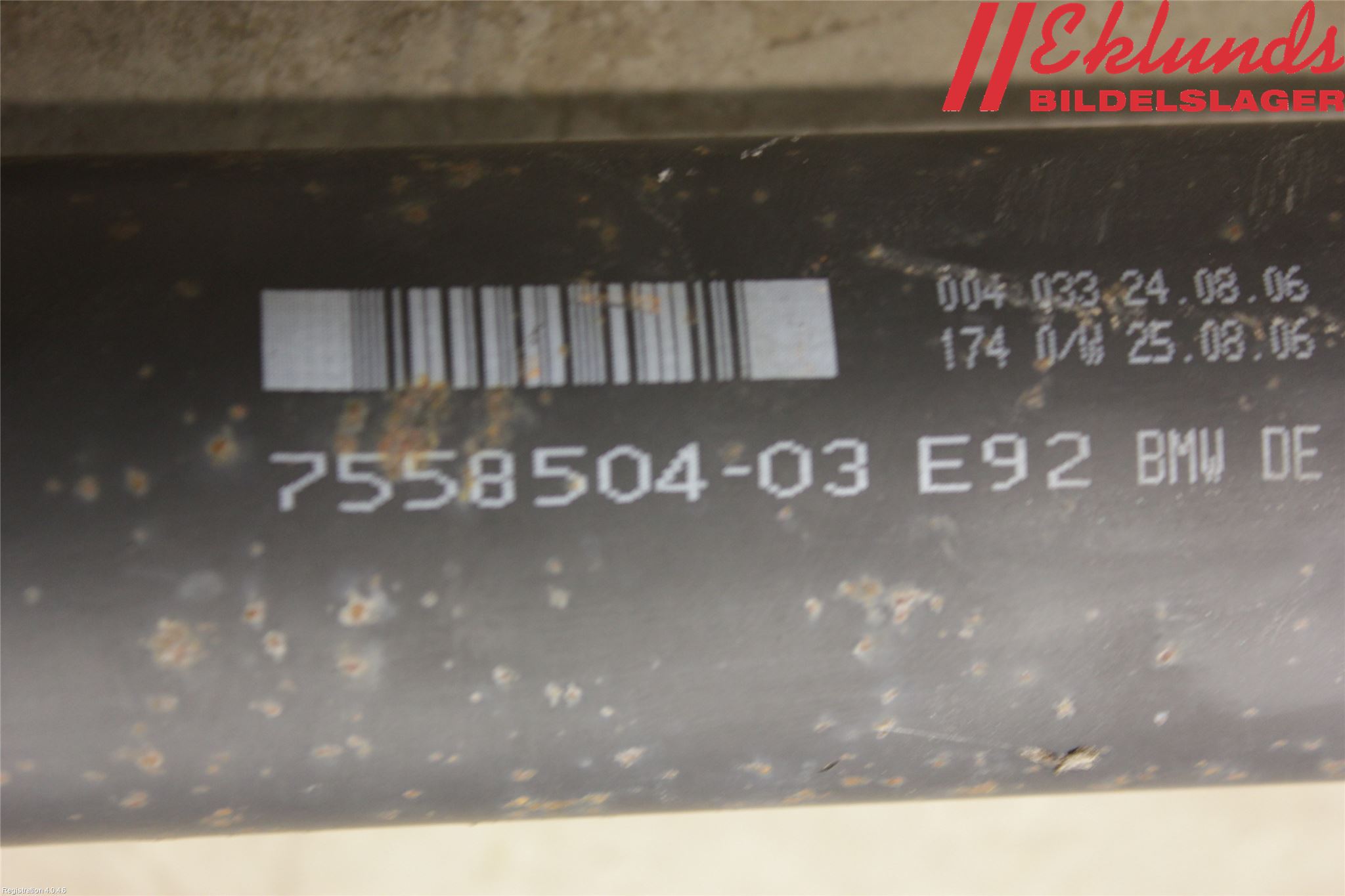 BMW 3 E92/93 Coupé/Cab 05-14 Mellanaxel Komp