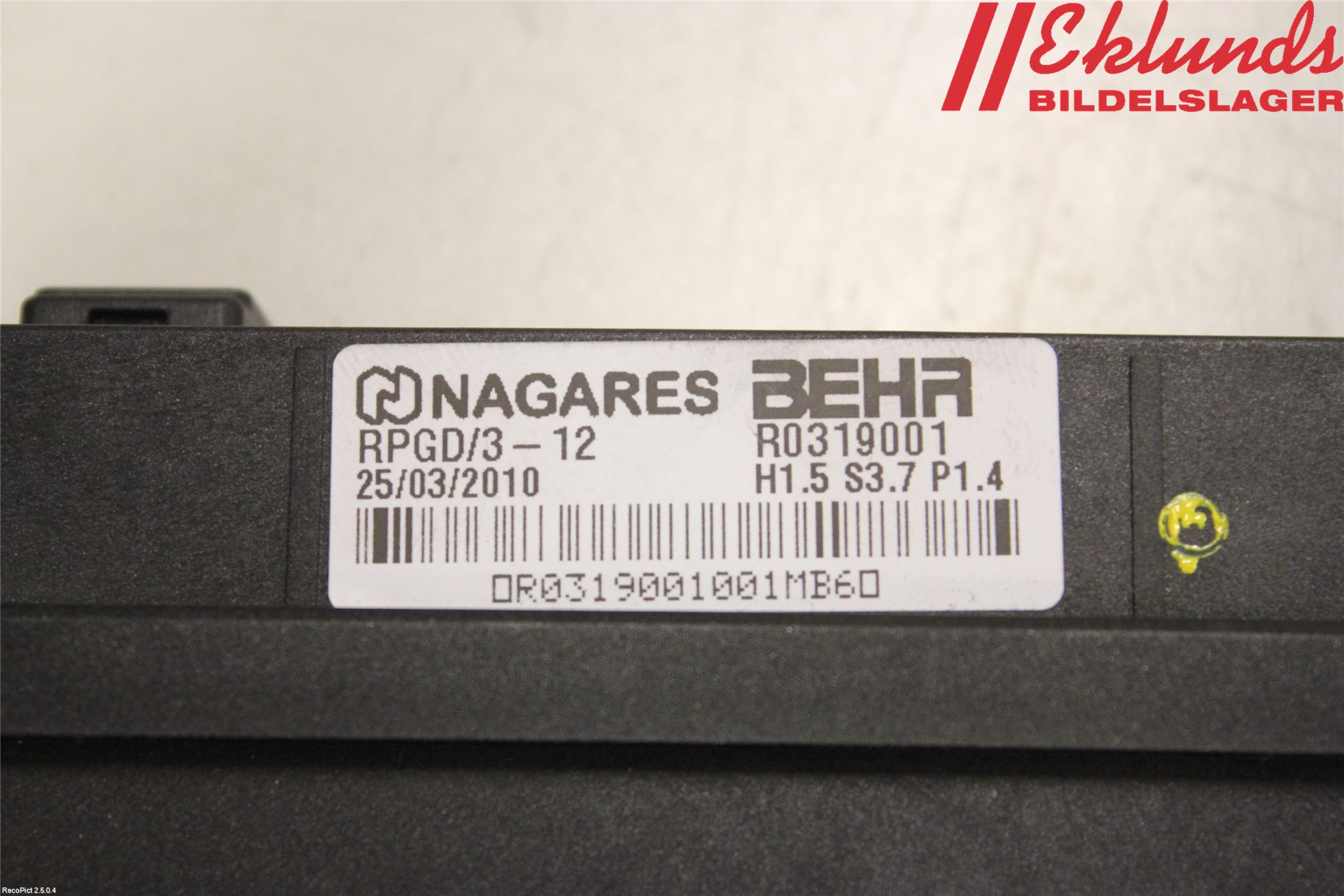 Saab 9-5 10-12 Värmepaket Extra