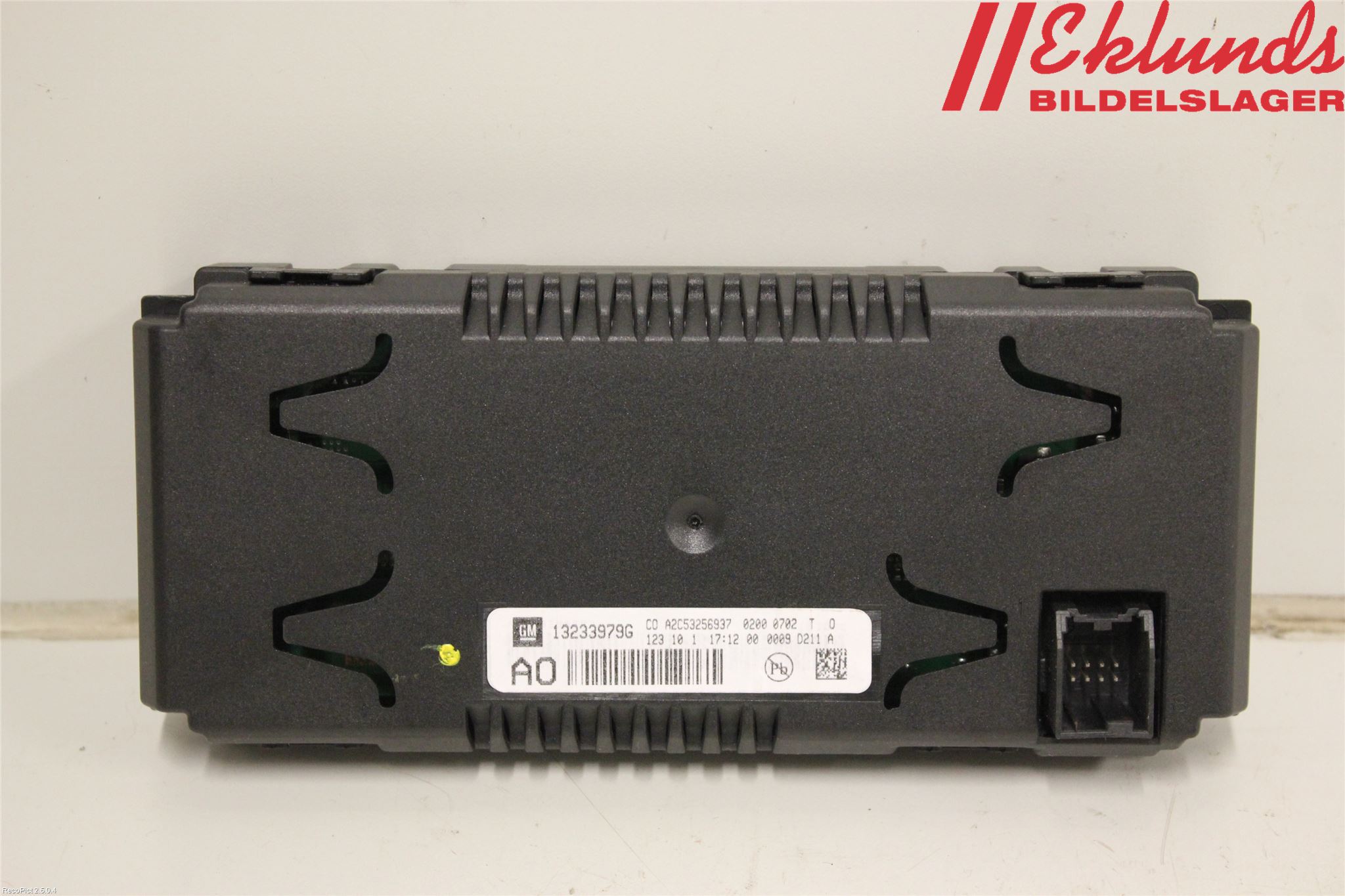Saab 9-5 10-12 Kontrolldisplay