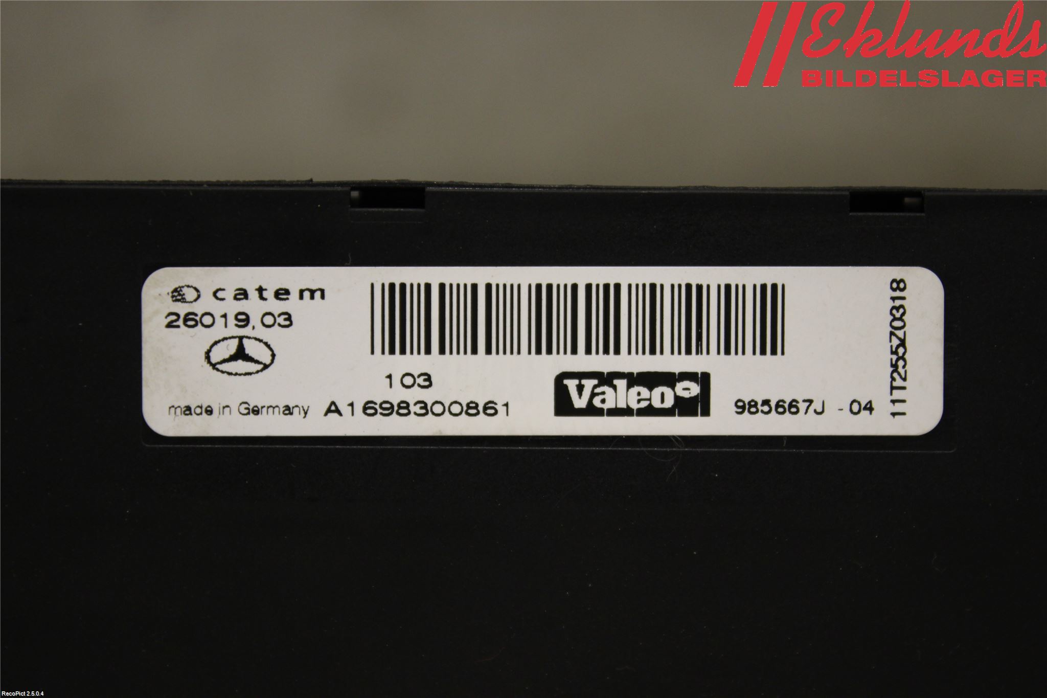 Mercedes-Benz MB A-KLASS (W169) 04-12 Värmepaket Extra