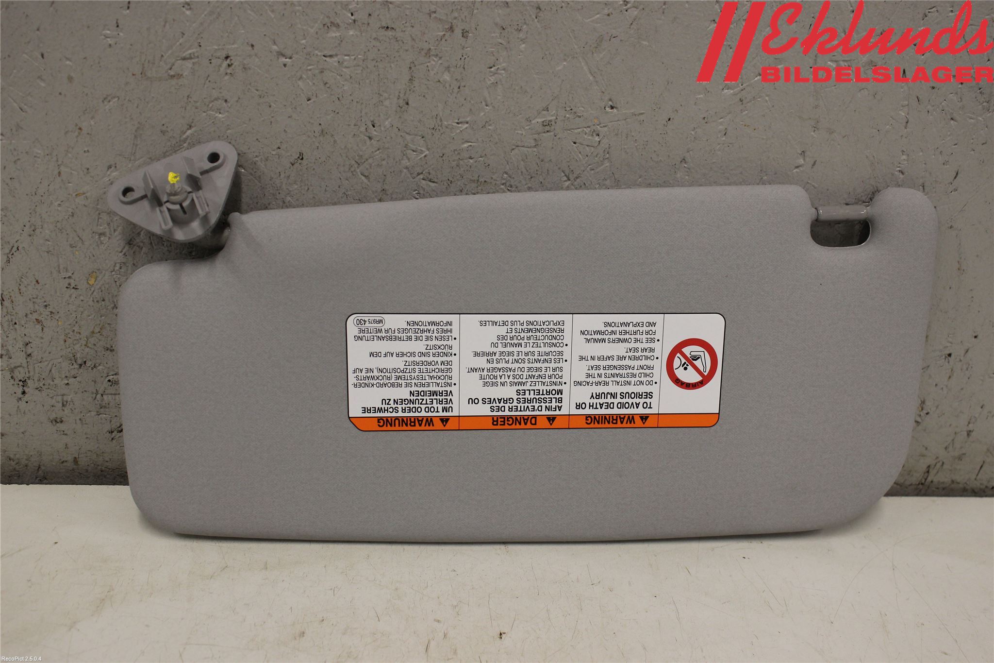 Mitsubishi OUTLANDER 01-07 Solskydd
