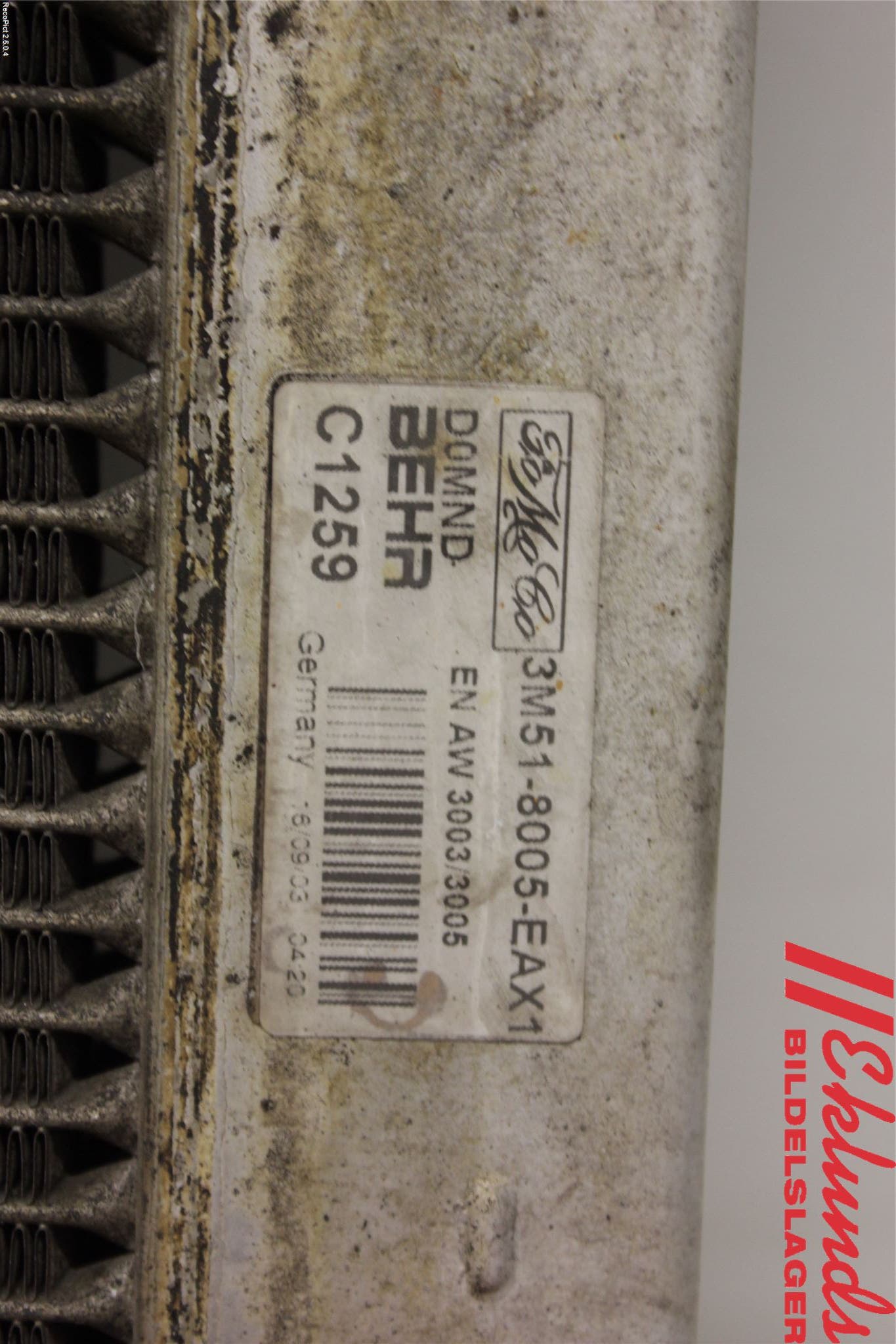 Volvo S40 04-07 Kylare Aut