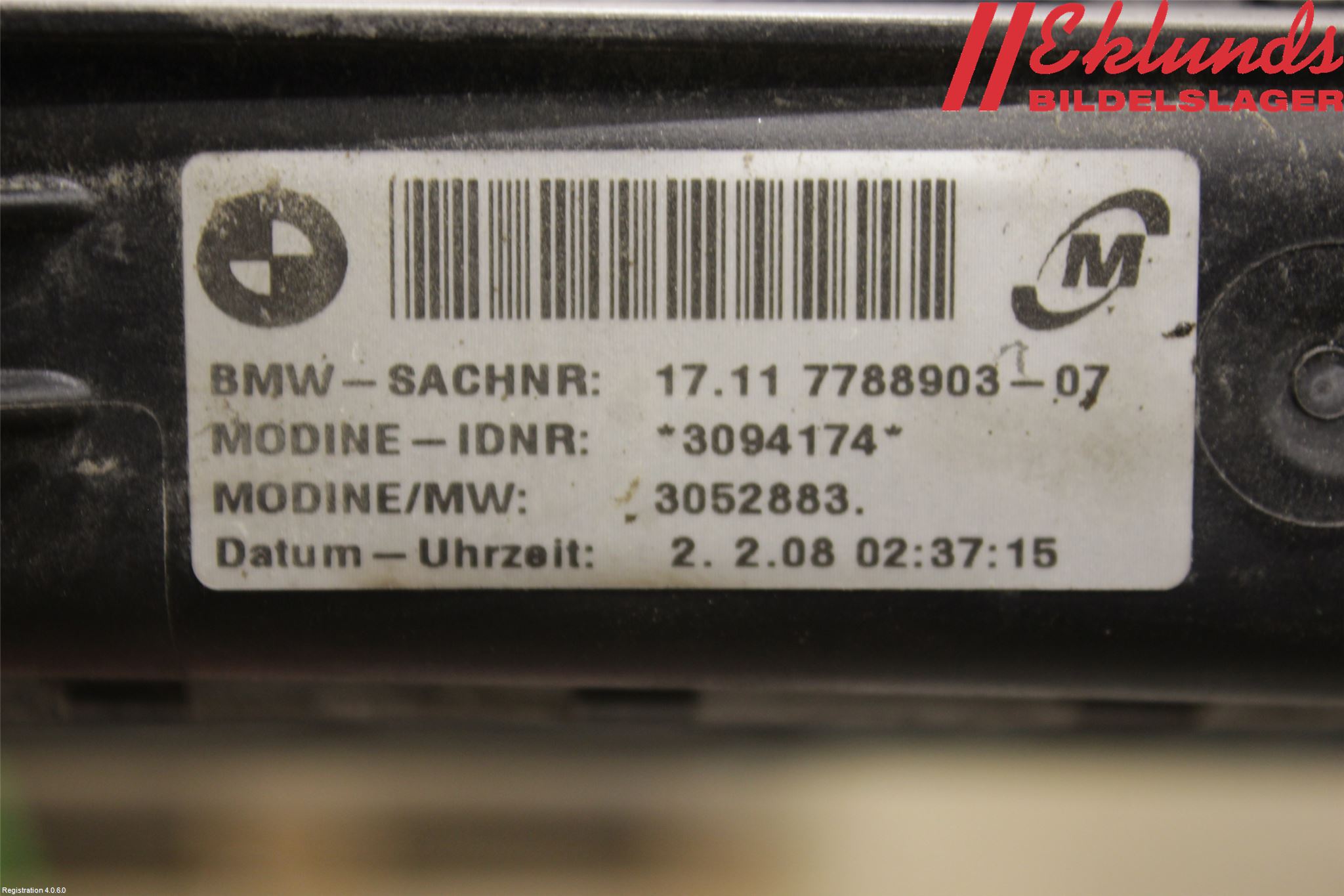 BMW 3 E90/91 SED/TOU 05-12 Kylare Man