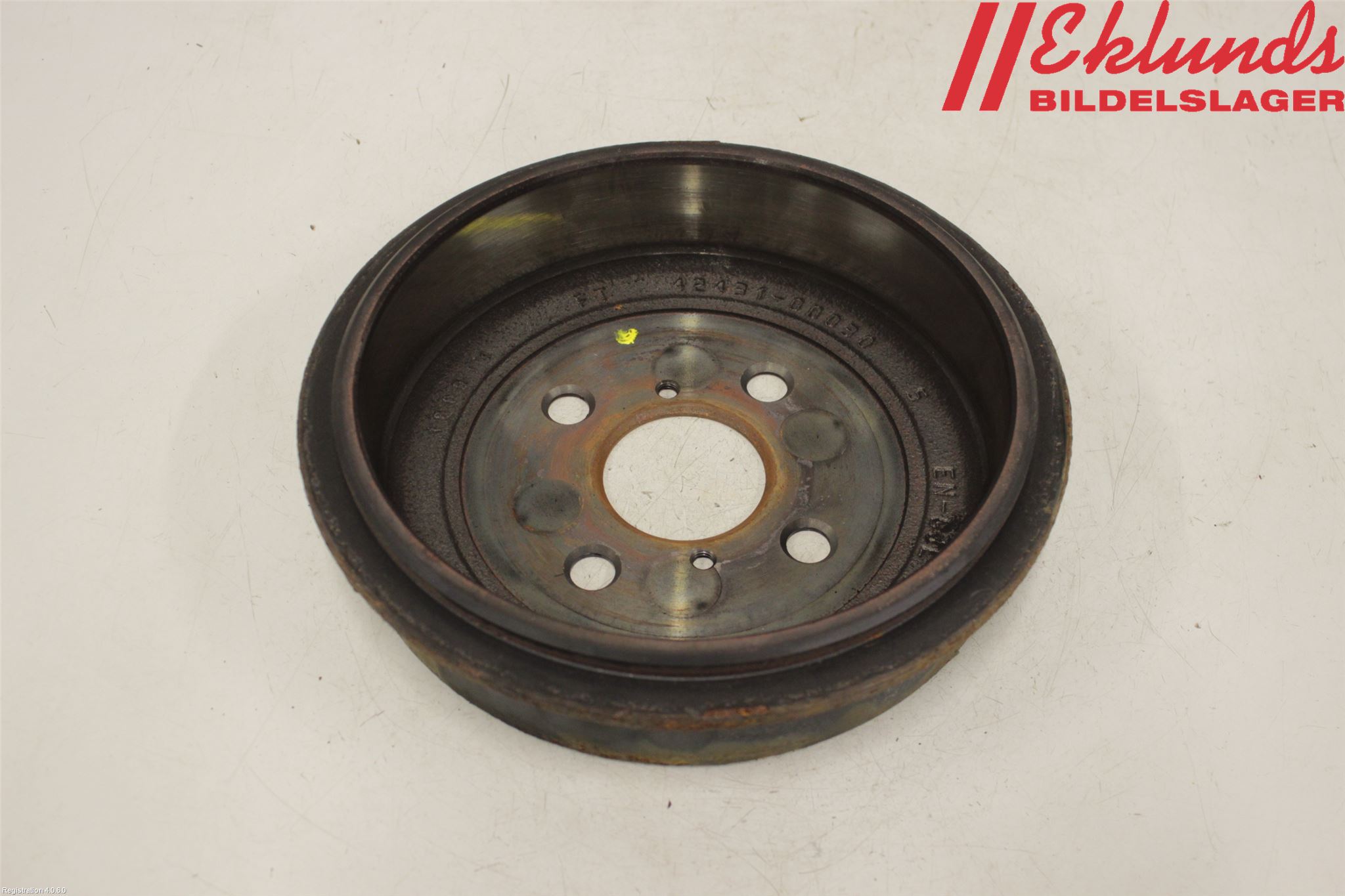 Toyota YARIS XP130 12-14 Bromstrumma Bak