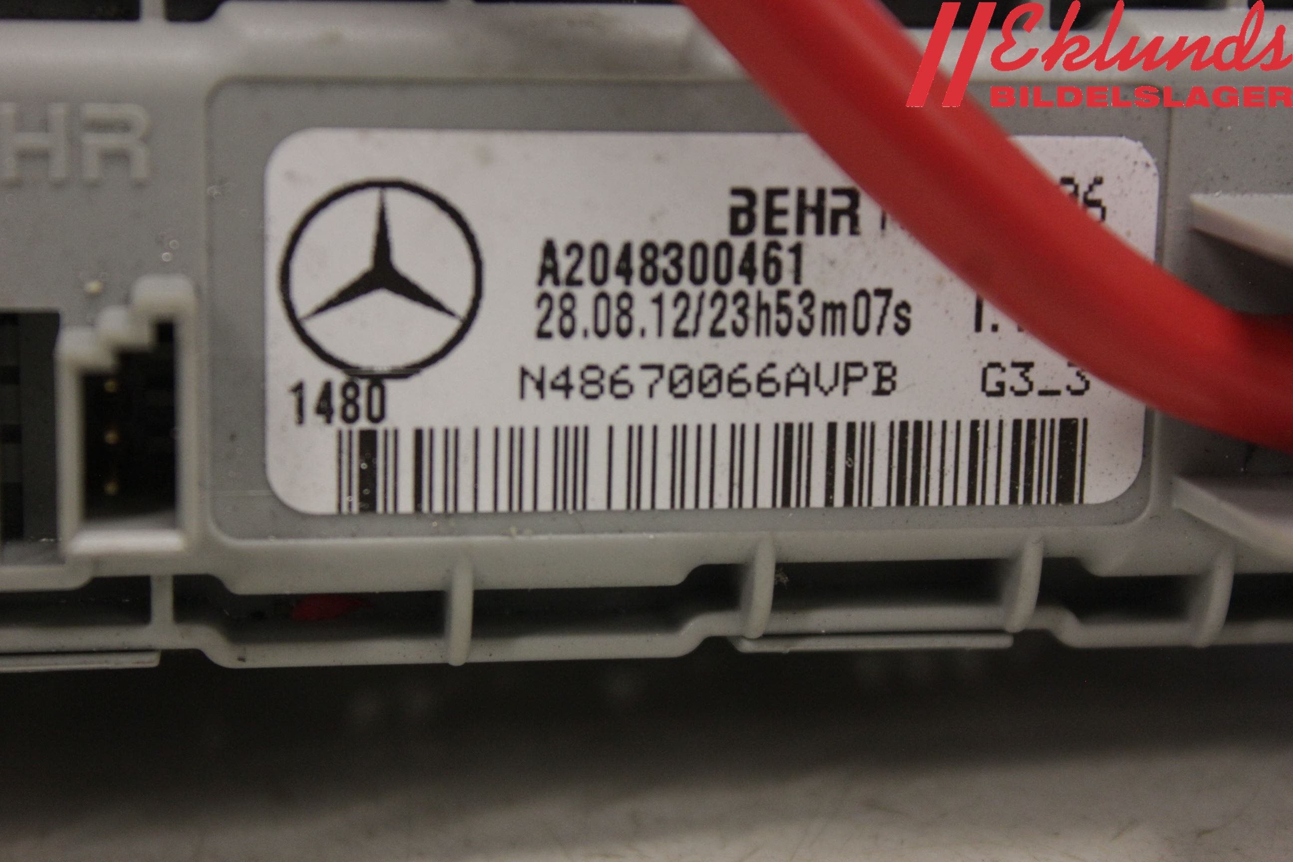 Mercedes-Benz MB C-KLASS (W204) 07-15 Värmepaket Extra