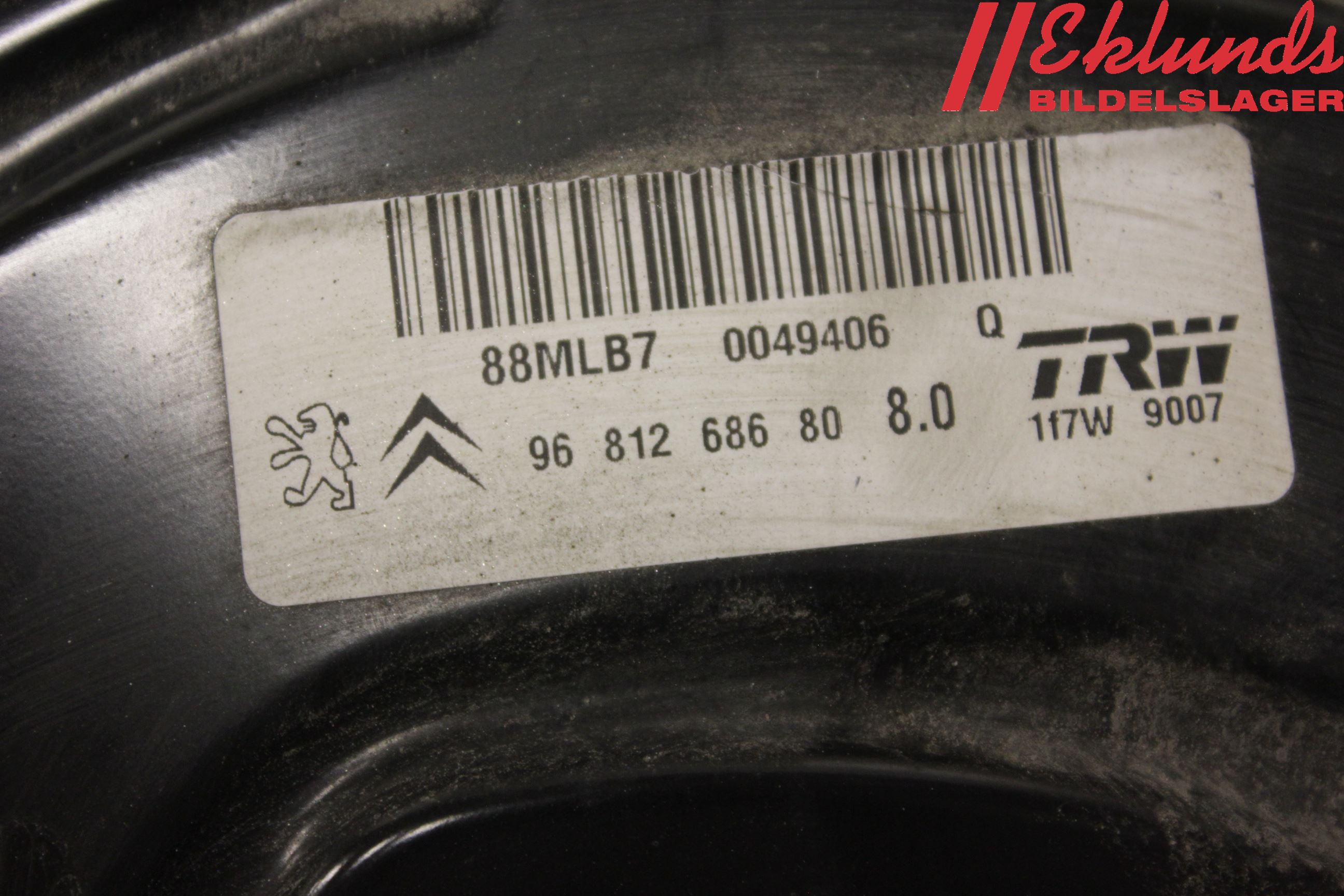 Peugeot PARTNER 08-15 Bromsservo