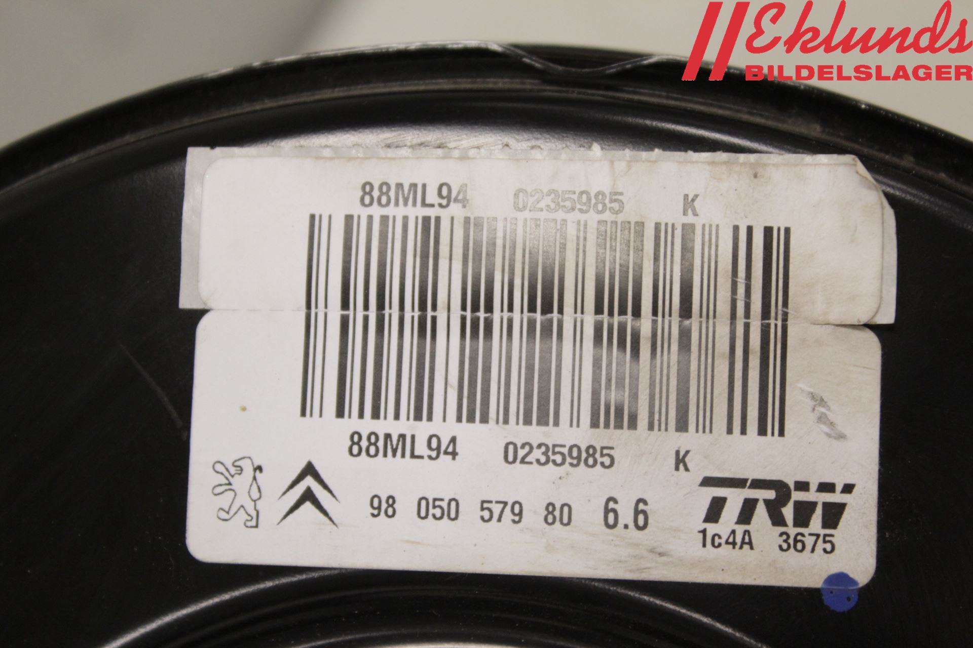 Peugeot 2008 13-20 Bromsservo