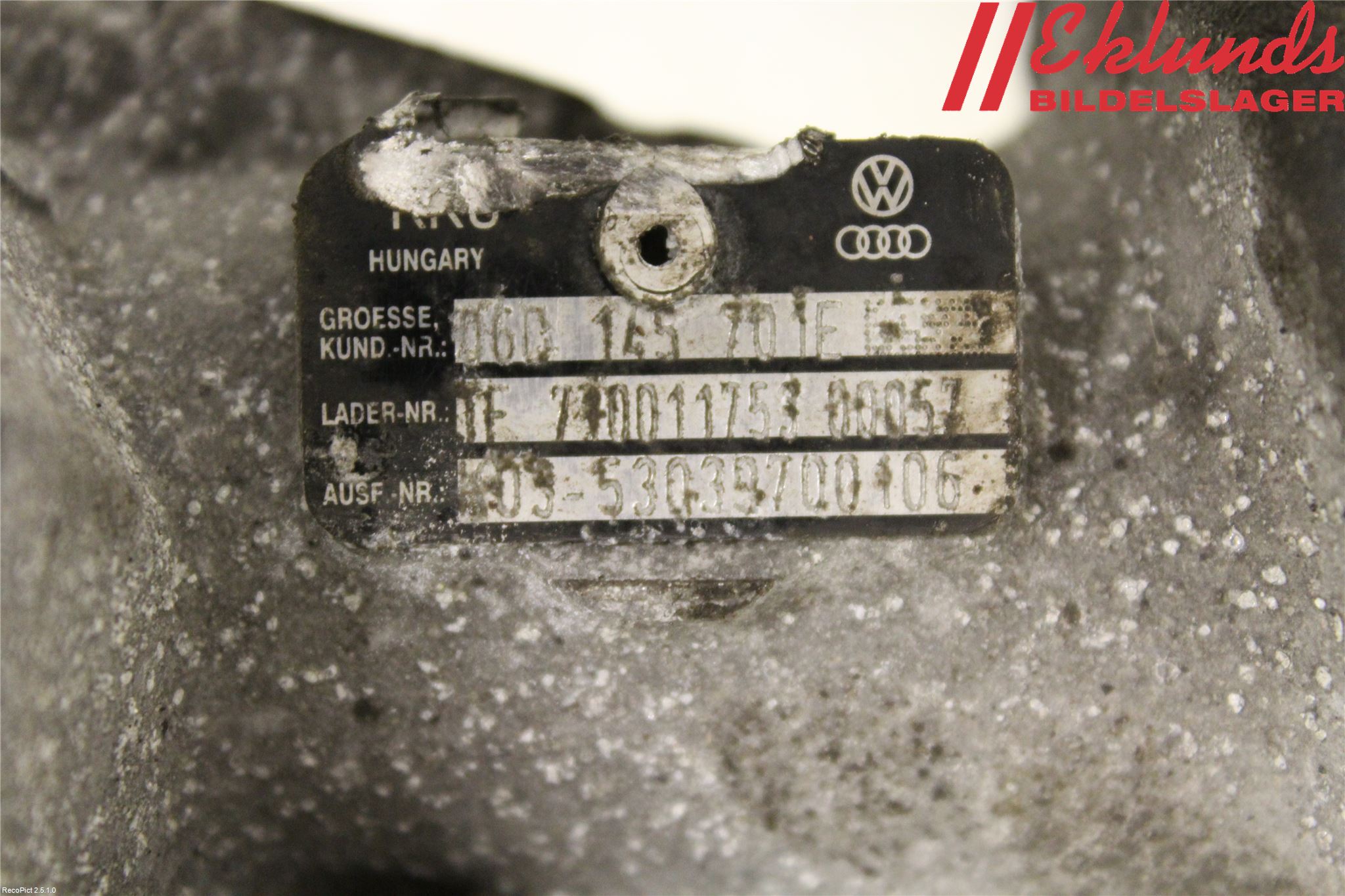 Audi A4/S4 05-07 Turboaggregat