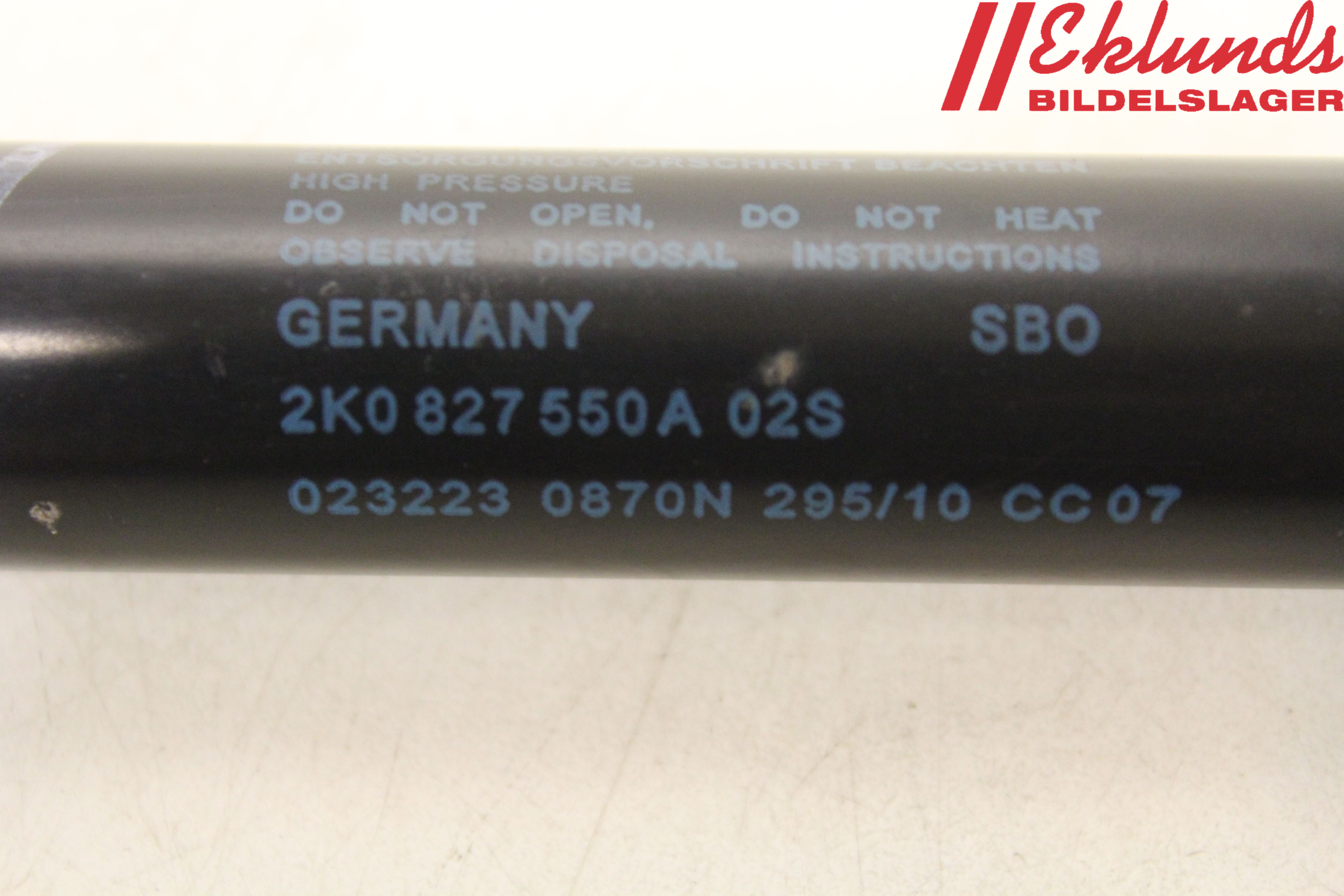 Volkswagen VW CADDY 11-15 Gasfjäder Baklucka