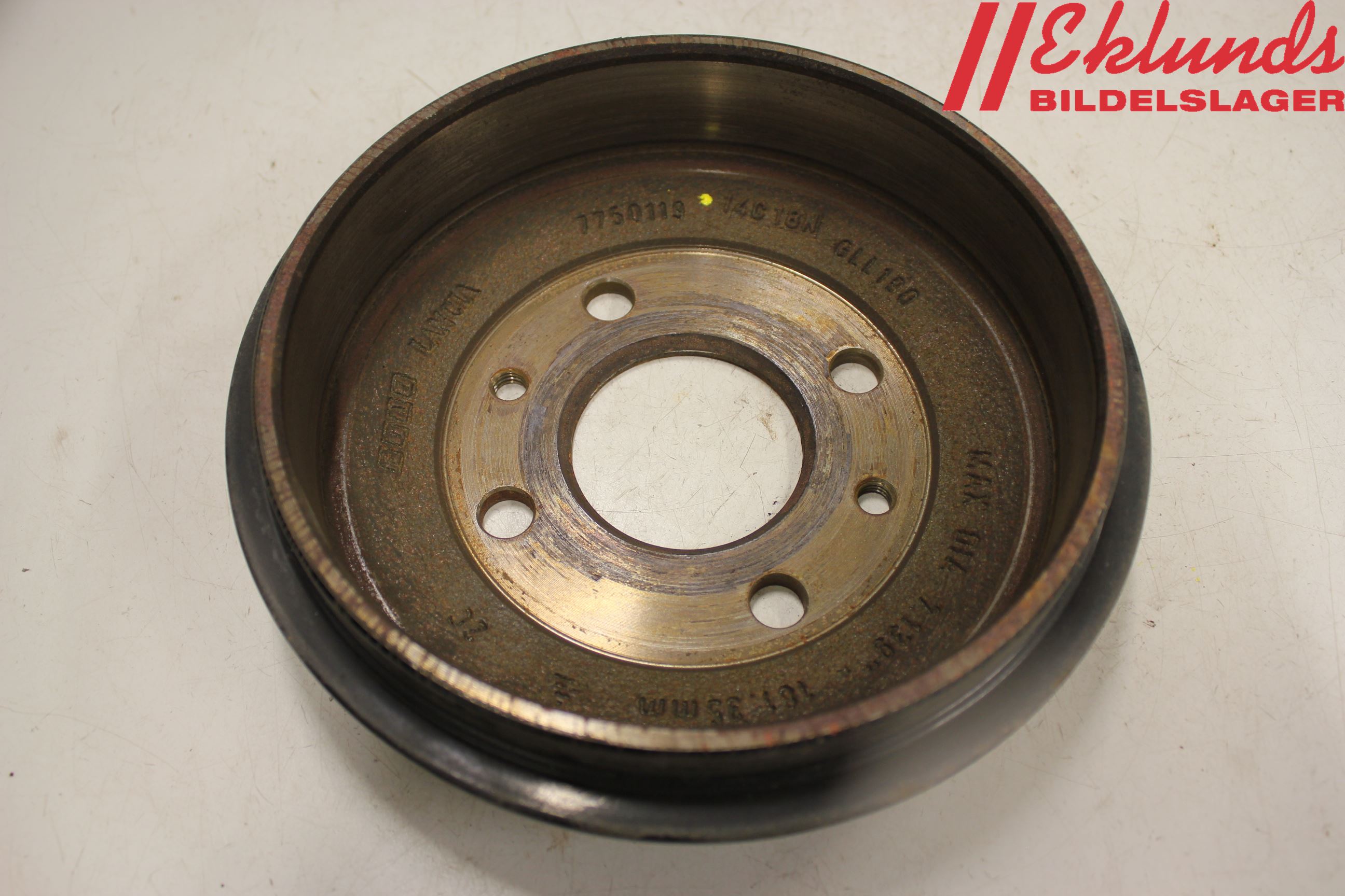 Fiat 500 07- Bromstrumma Bak