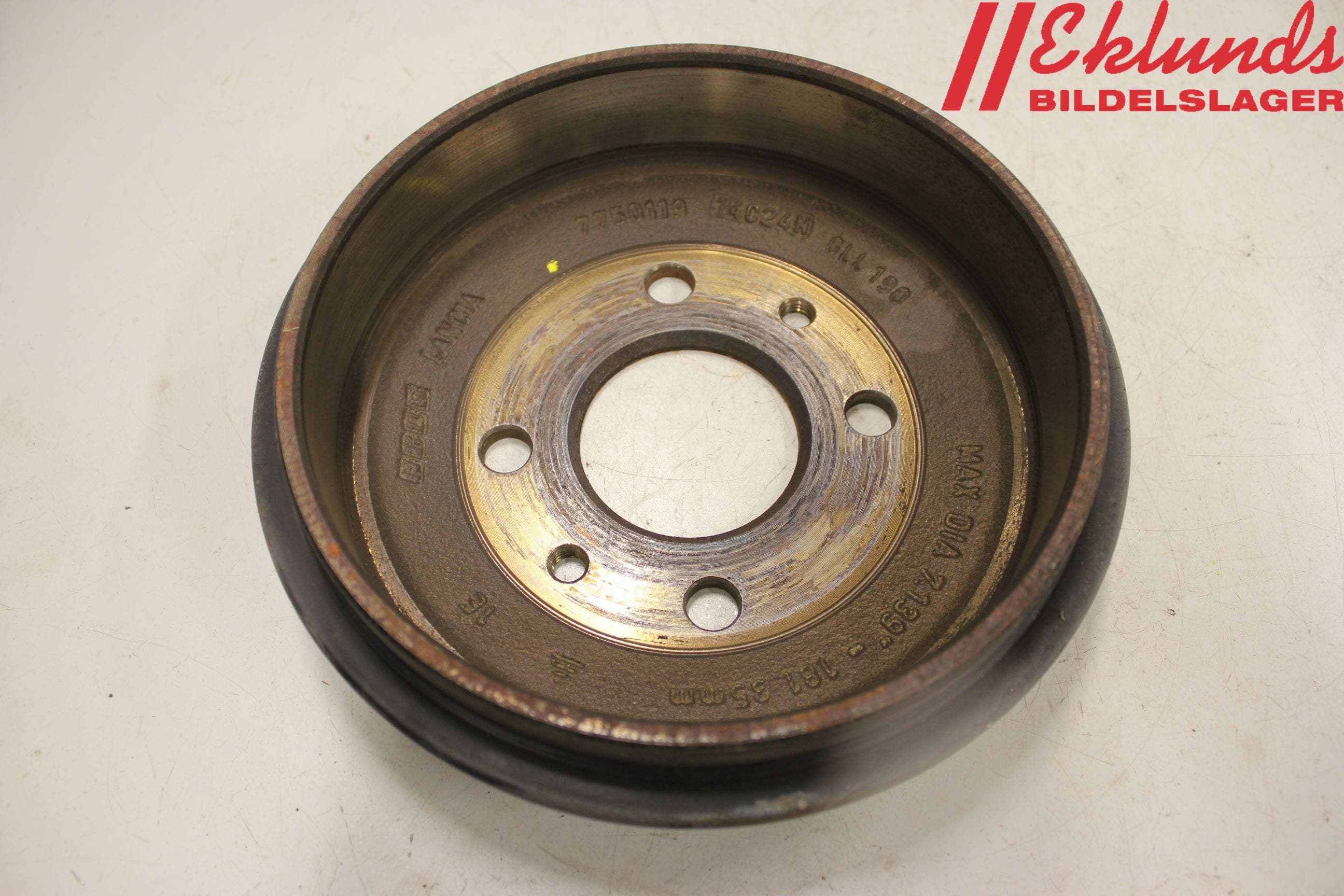 Fiat 500 07- Bromstrumma Bak